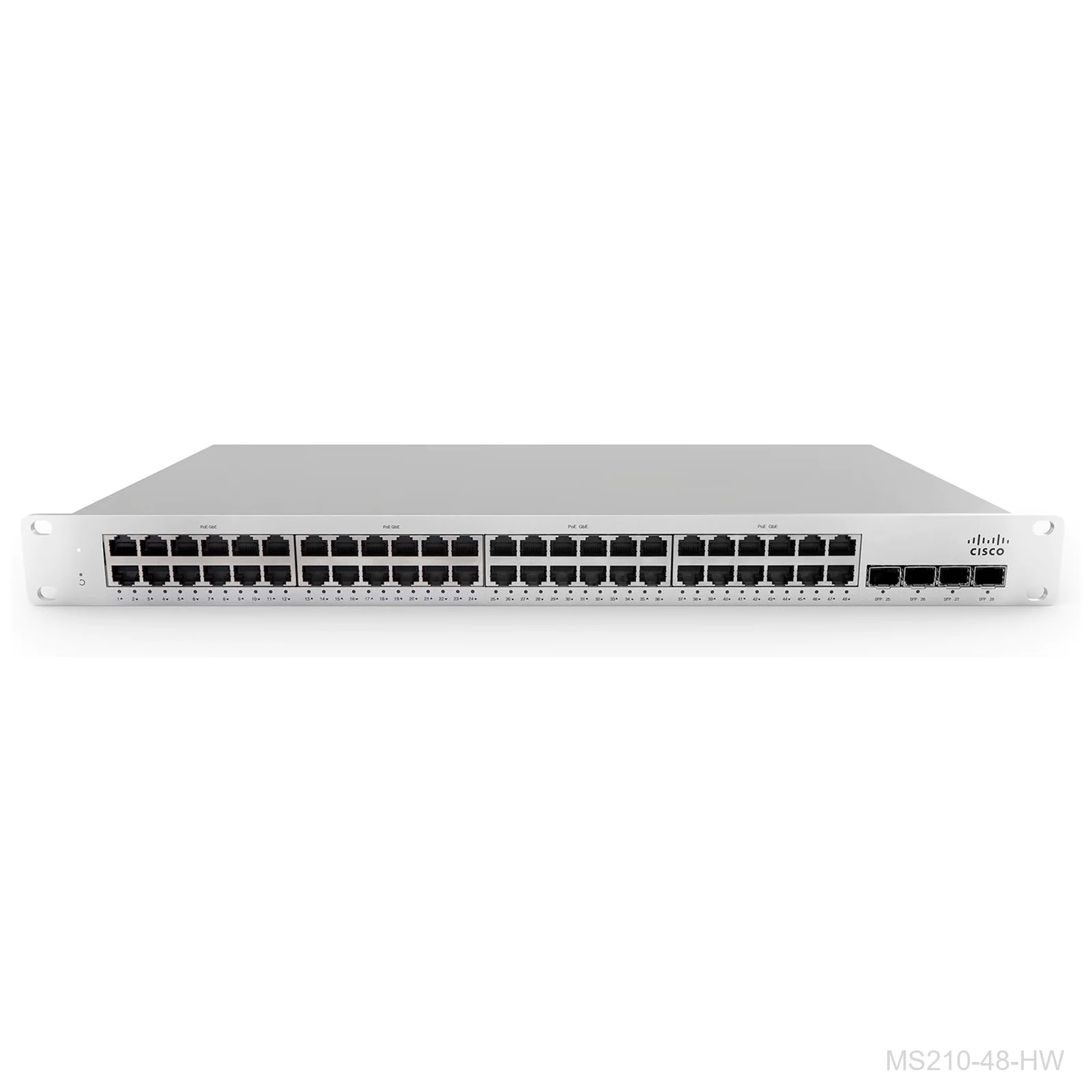 [MS210-48-HW] Cisco Meraki MS210-48-HW 48-Port Gigabit Managed Switch