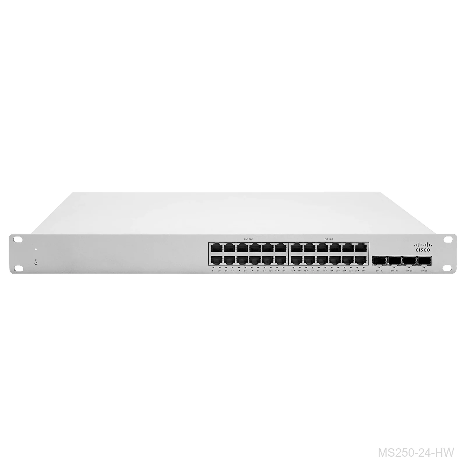 [MS250-24-HW] Cisco Meraki MS250-24-HW 24-Port Gigabit Managed Switch