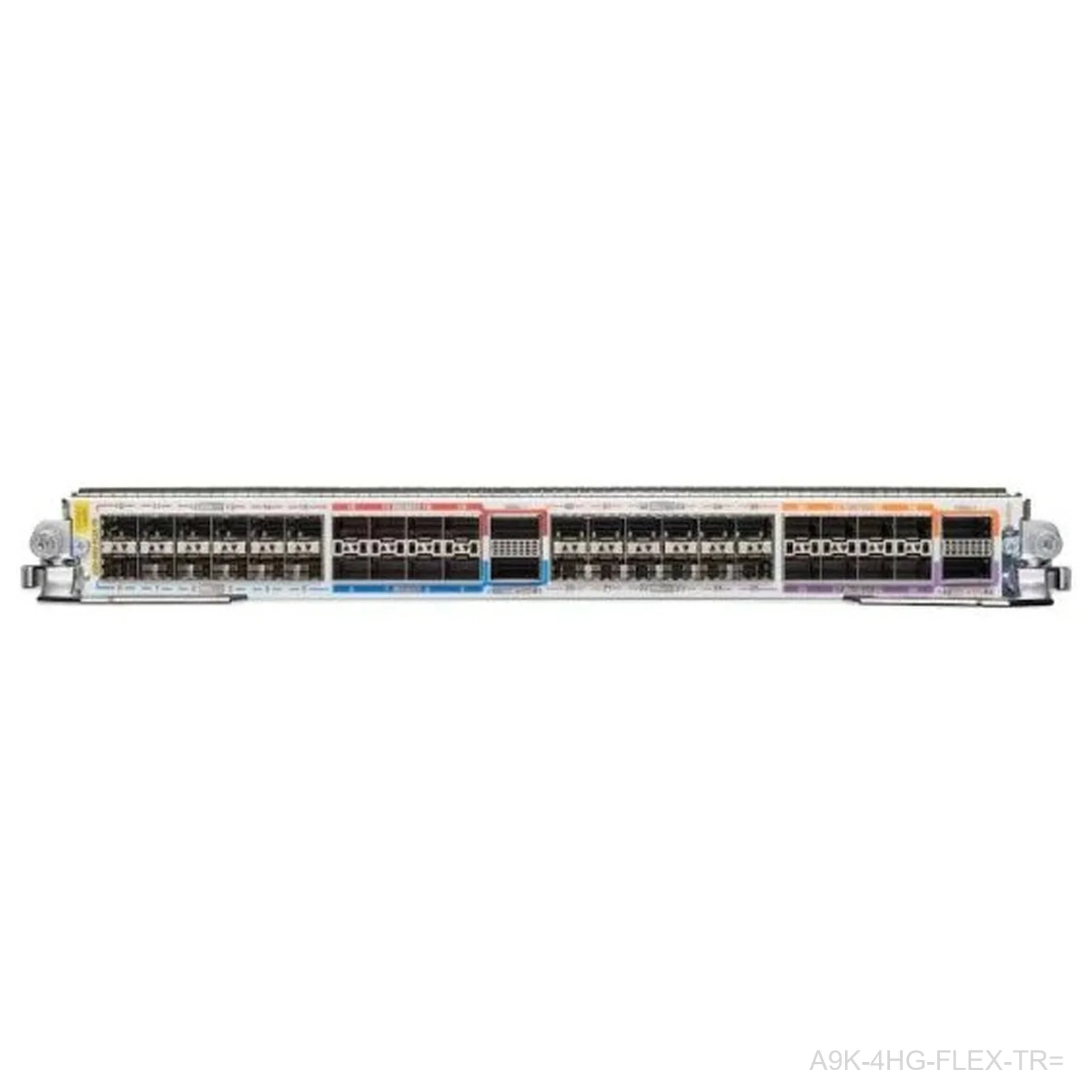 [A9K-4HG-FLEX-TR=] Cisco A9K-4HG-FLEX-TR= ASR 9000 400GE Packet Transport Combo Line Card, Spare