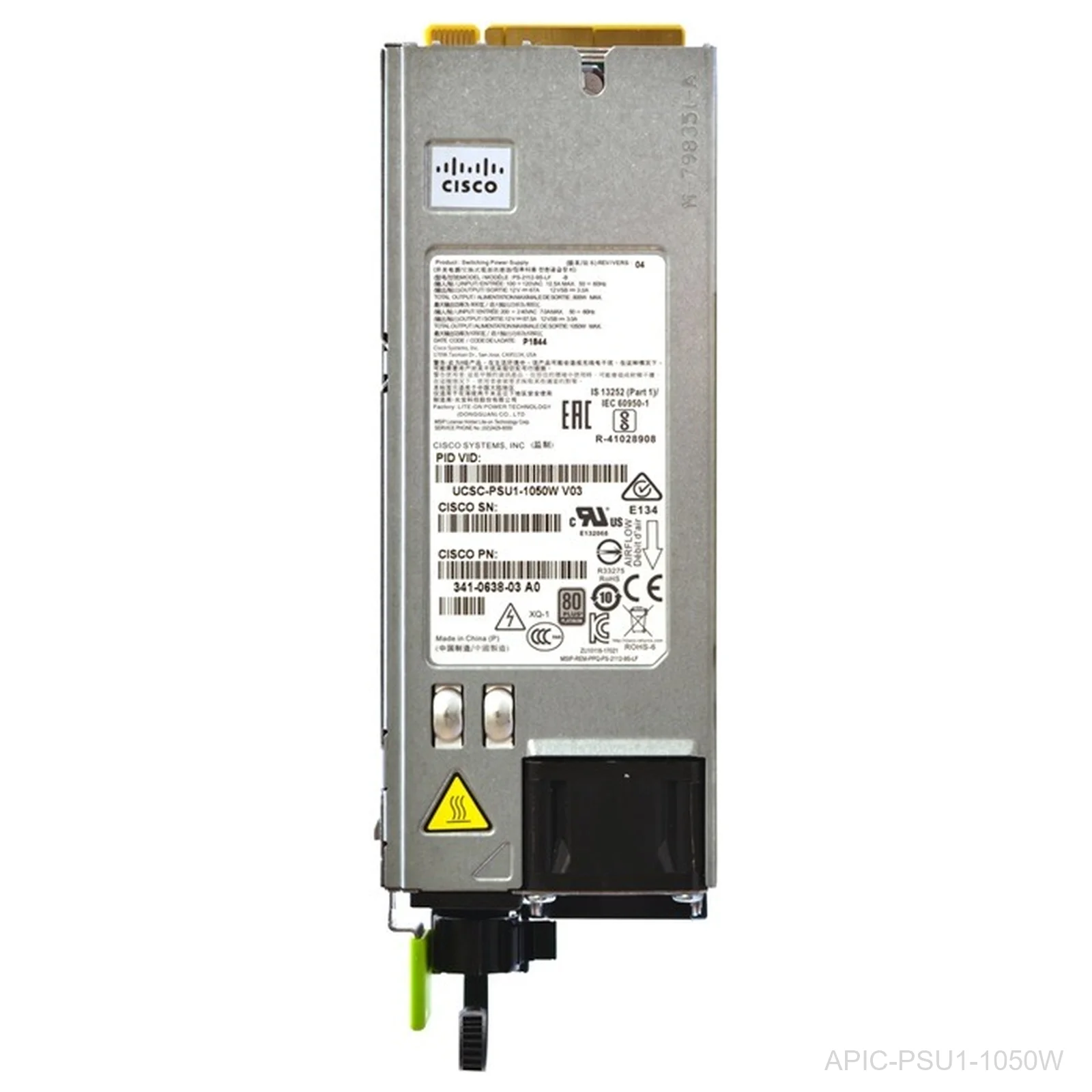 [APIC-PSU1-1050W] Cisco APIC-PSU1-1050W APIC UCS C-Series 1050W Power Supply