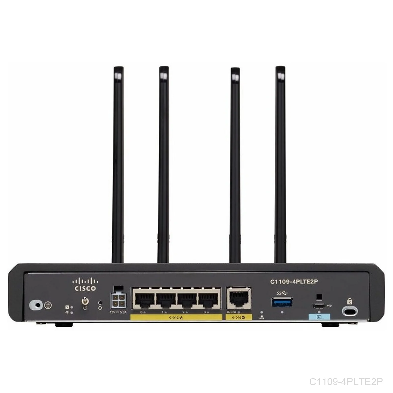[C1109-4PLTE2P] Cisco C1109-4PLTE2P ISR 1109 M2M Four-Port Gigabit Dual-Pluggable Router