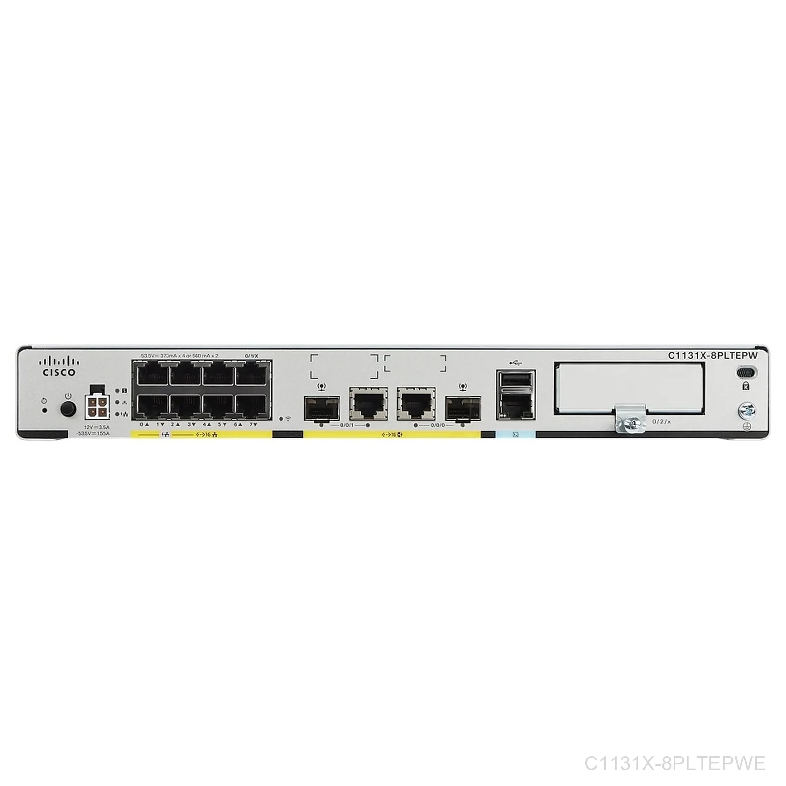 Cisco C1131X-8PLTEPWE ISR 1131X Eight-Port Cellular and Wi-Fi 6 Router, E Domain