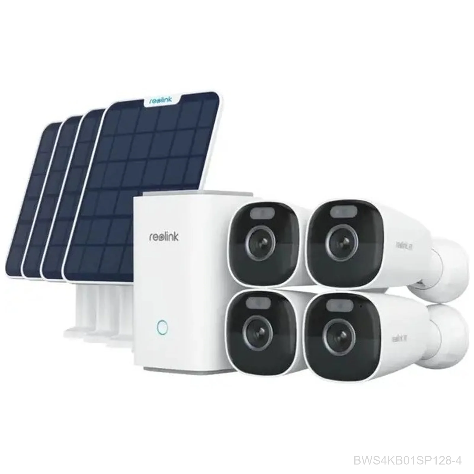 [BWS4KB01SP128-4] Reolink Home Hub with 4x Argus Eco Ultra