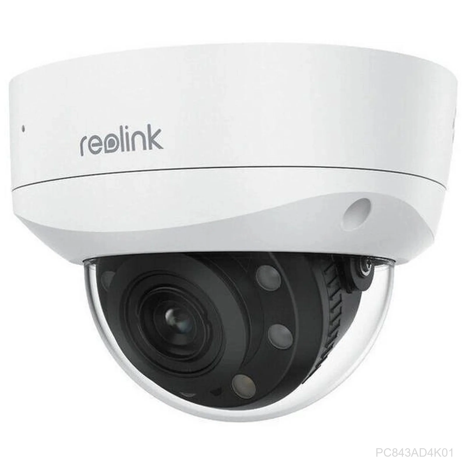 [PC843AD4K01] Reolink P437 Smart 4K 8MP PoE IK10 Camera with 5X Optical Zoom