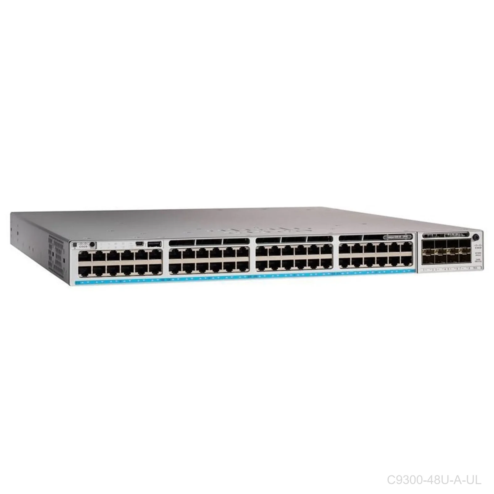 Cisco C9300-48U-A-UL Catalyst 9300 48-Port UPOE Switch Network Advantage