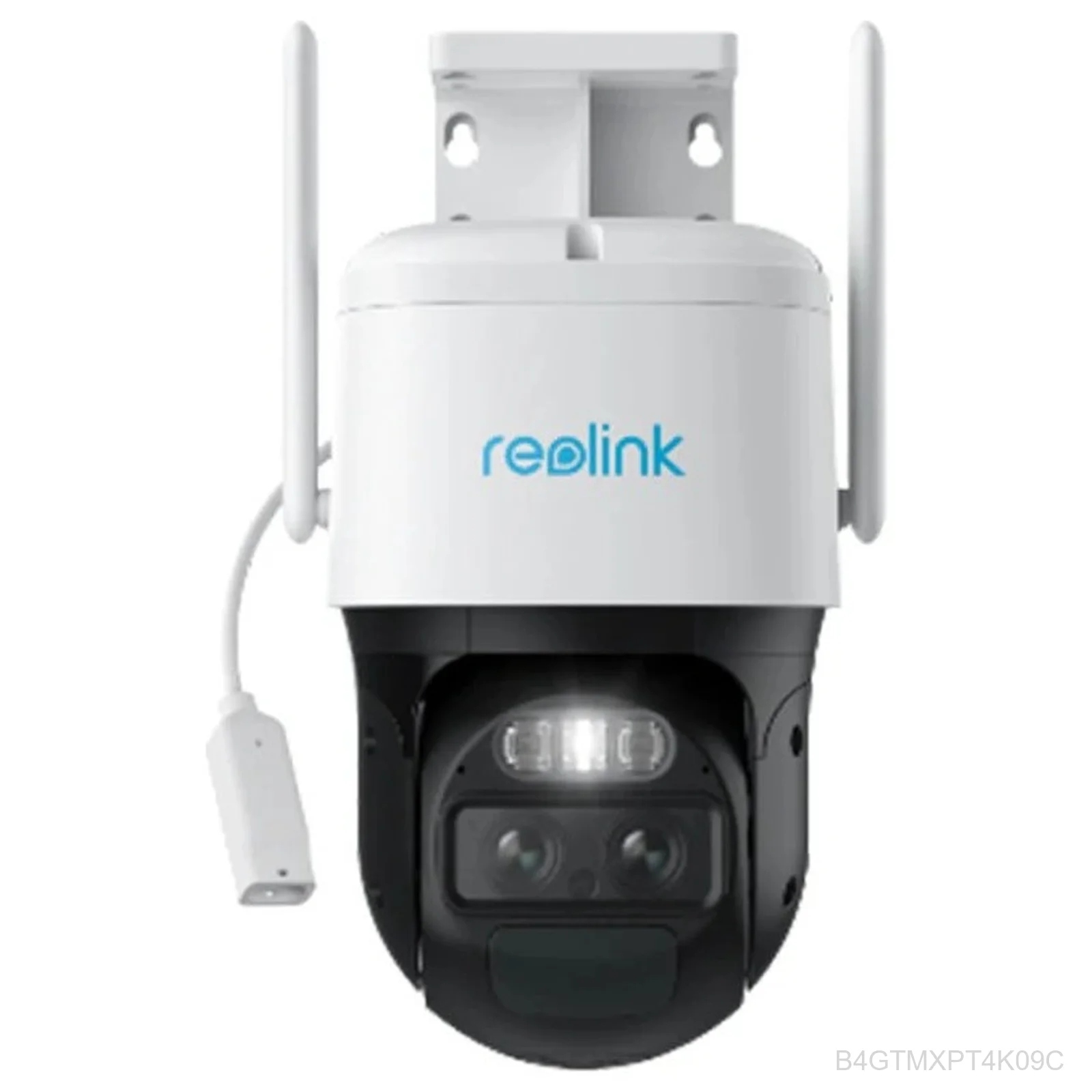 [B4GTMXPT4K09C] Reolink,Trackmix G770 4G LTE Dual-Lens Battery Security Camera with Auto-Zoom Tracking