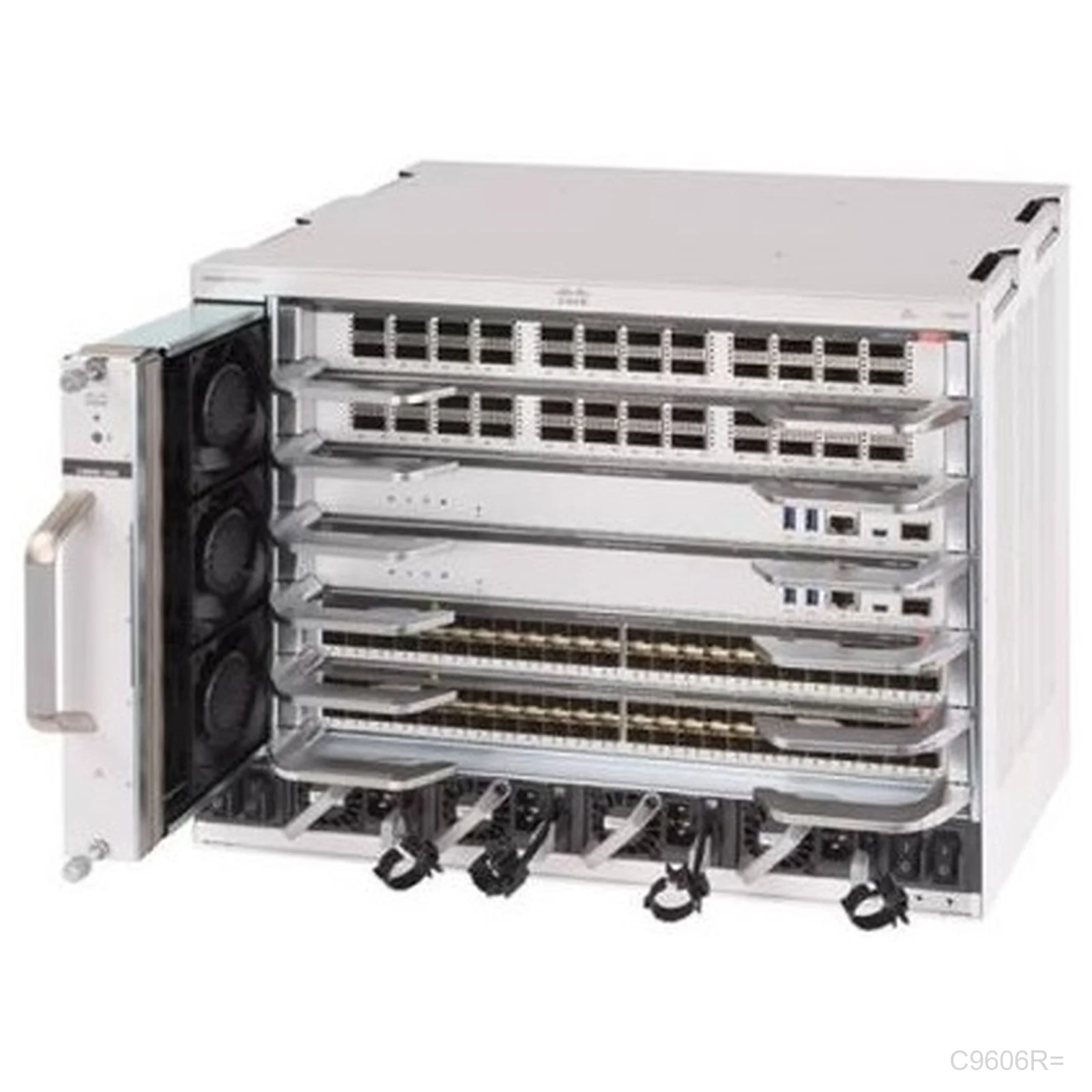 [C9606R=] Cisco C9606R= Catalyst 9600 6-Slot Switch Chassis