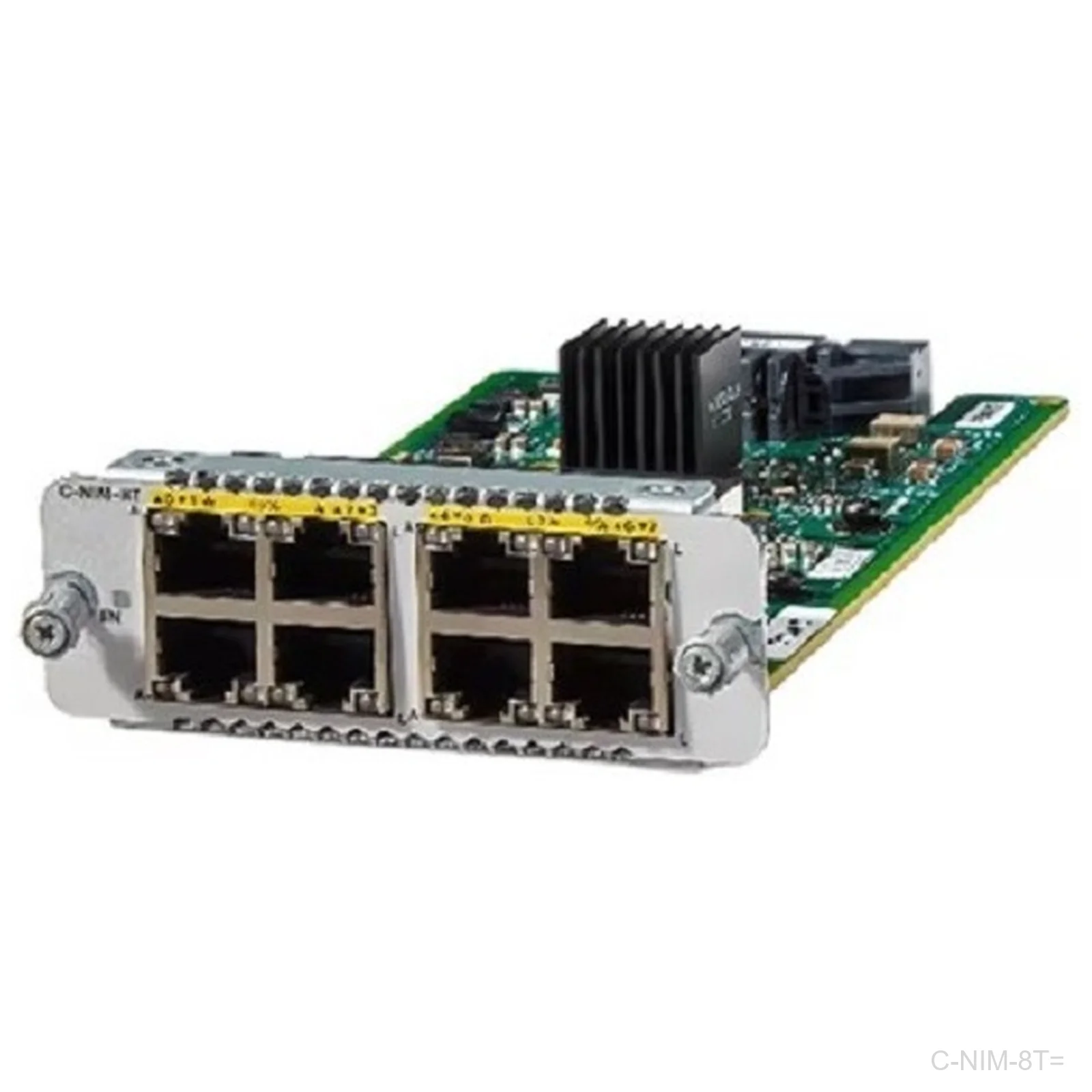 [C-NIM-8T=] Cisco C-NIM-8T= 8-Port Gigabit Ethernet LAN/WAN NIM