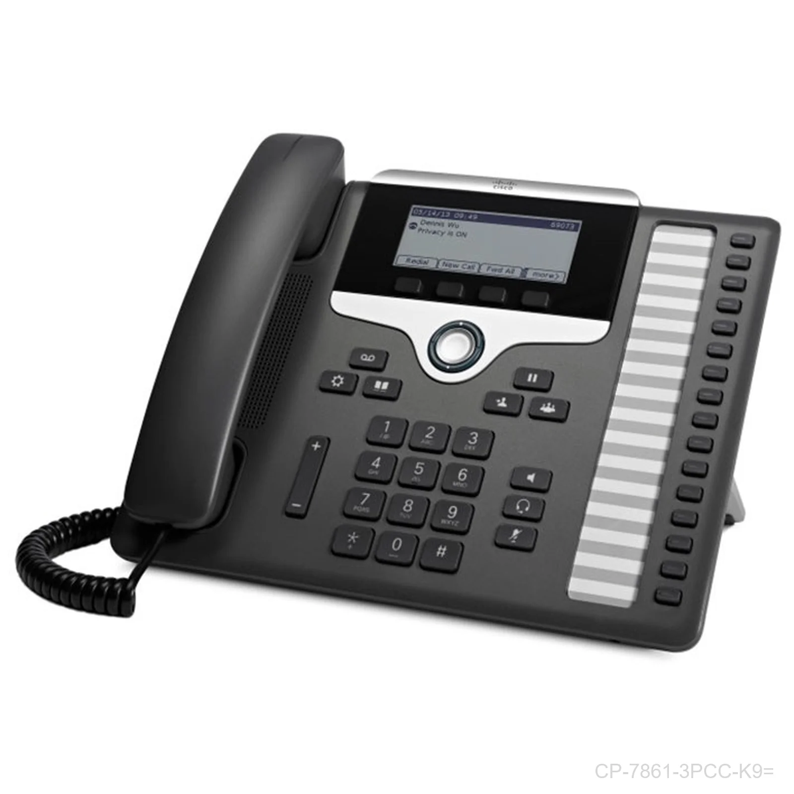 [CP-7861-3PCC-K9=] Cisco CP-7861-3PCC-K9= 7861 16-Line MPP IP Phone