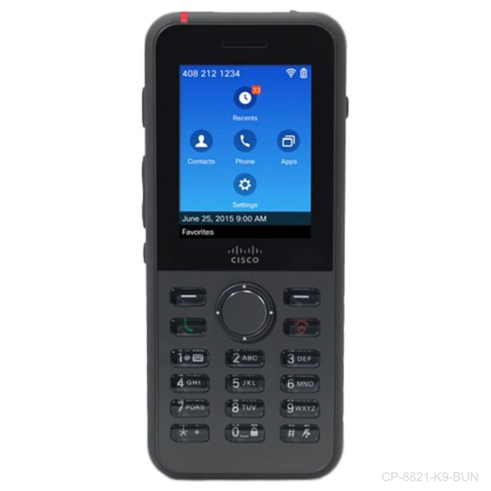 Cisco CP-8821-K9-BUN 8821 Wireless IP Phone Bundle