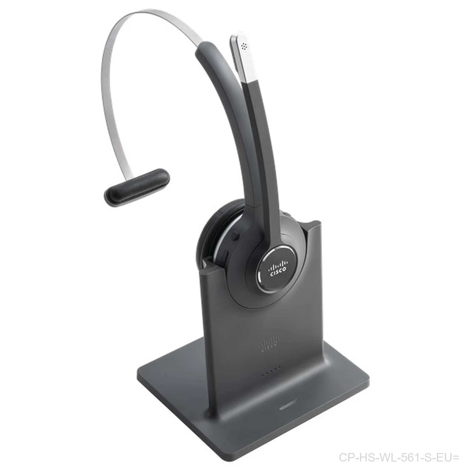 [CP-HS-WL-561-S-EU=] Cisco CP-HS-WL-561-S-EU= 561 Single-Ear Wireless Headset Standard Base EU