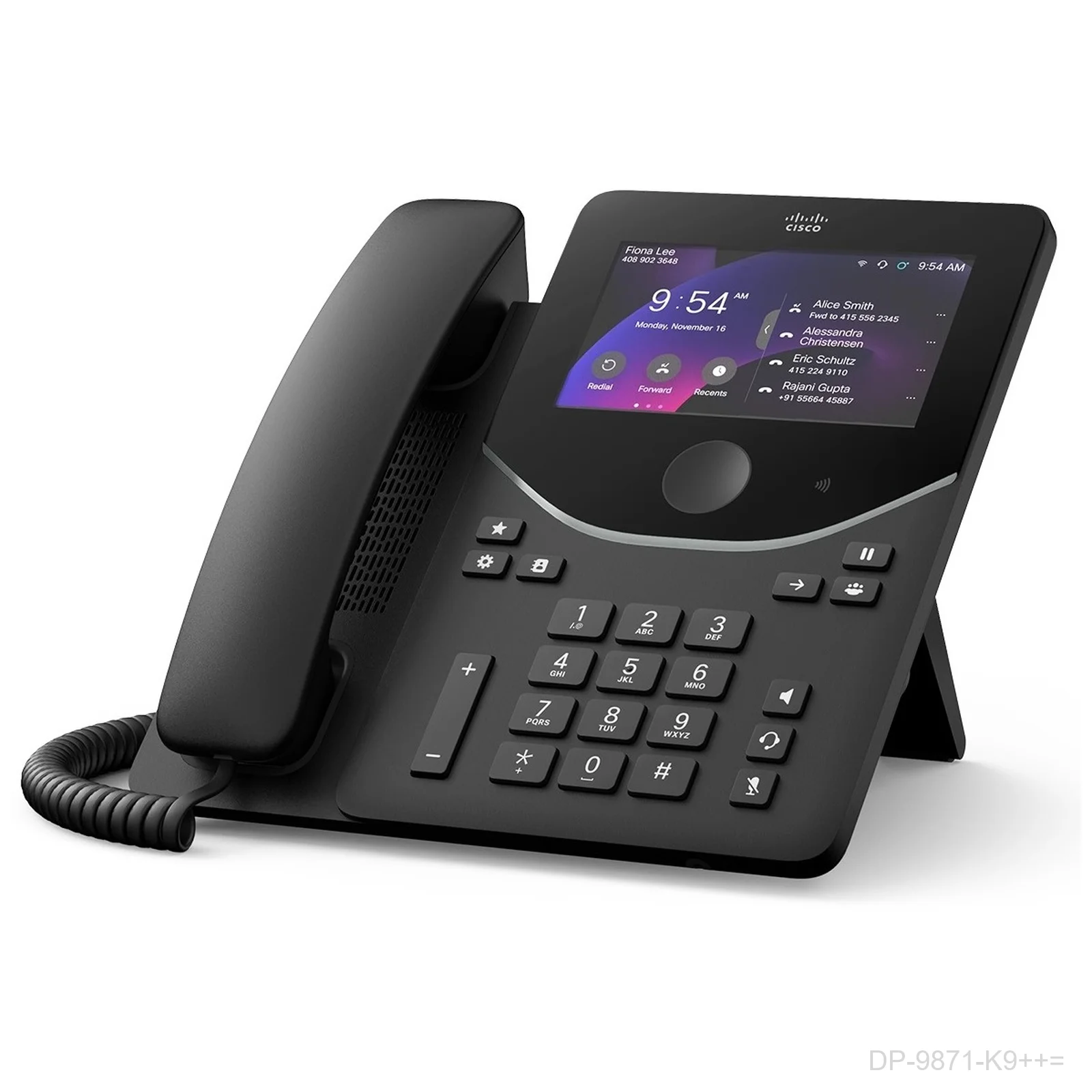 [DP-9871-K9++=] Cisco DP-9871-K9++= – Desk Phone 9871, TAA, Carbon Black