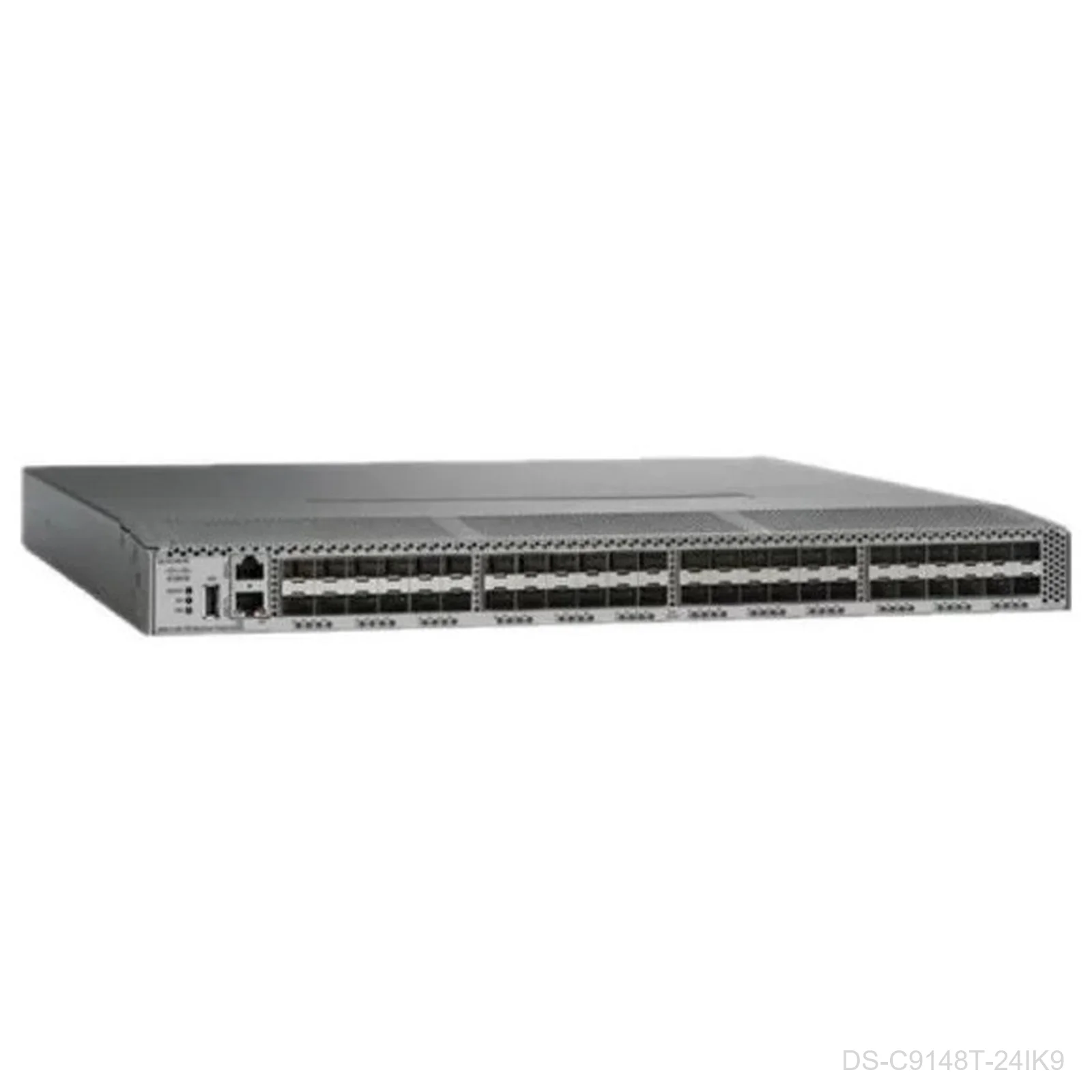 [DS-C9148T-24IK9] Cisco DS-C9148T-24IK9 – MDS 9148T 32G 1RU Fibre Channel Switch, 24 Active Ports, 4 Fans, 2 PSU, Port-Side Intake