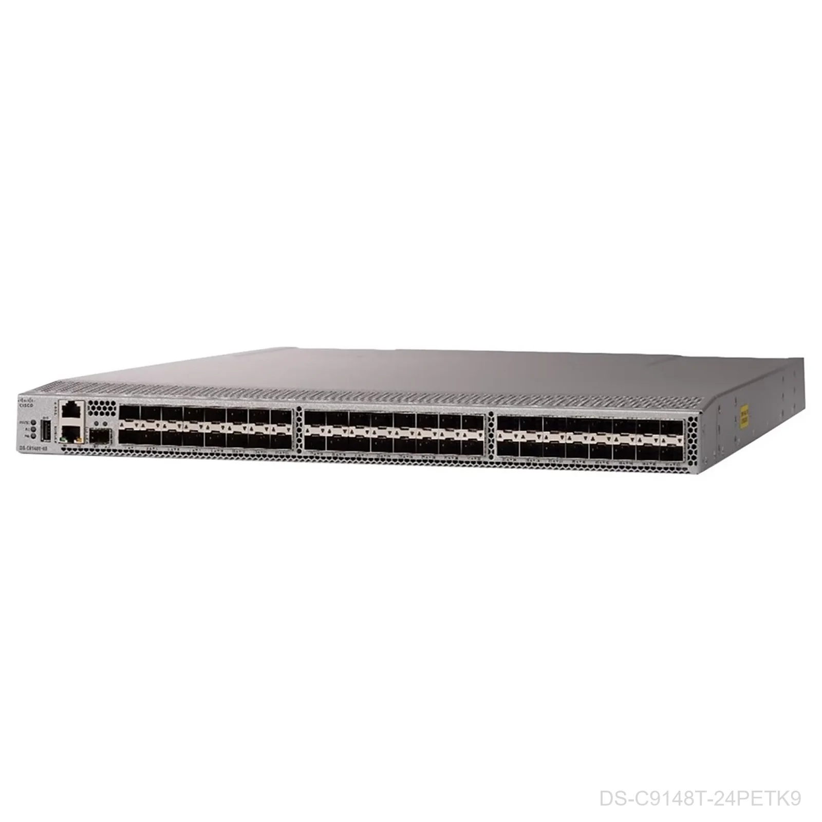 [DS-C9148T-24PETK9] Cisco DS-C9148T-24PETK9 – MDS 9148T 32G Fibre Channel Switch, 24 Active Ports + 32G SW, Exhaust