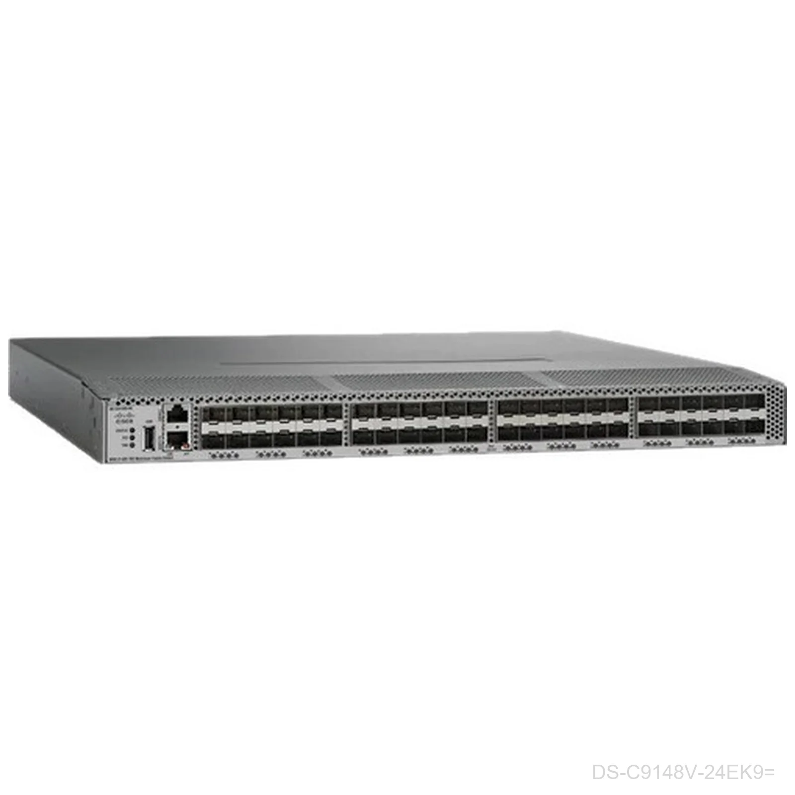 [DS-C9148V-24EK9=] Cisco DS-C9148V-24EK9= – MDS 9148V 64G 1RU Fibre Channel Switch, 24 Active Ports, 4 Fans, 2 PSUs, Exhaust, Spare