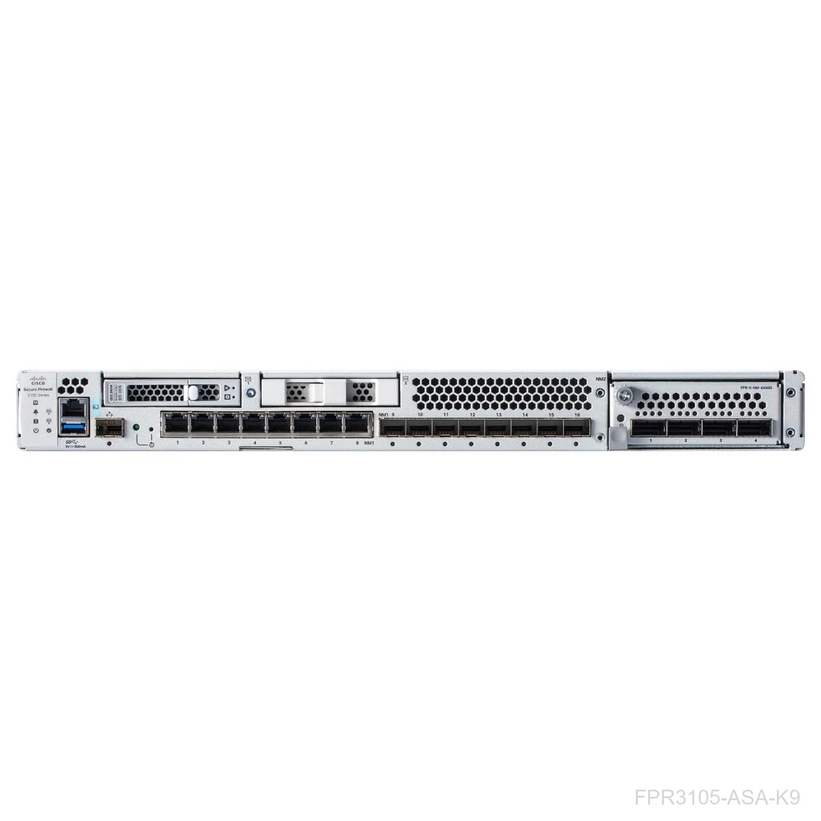 [FPR3105-ASA-K9] Cisco FPR3105-ASA-K9 – Secure Firewall 3105 ASA Firewall Appliance, 1RU
