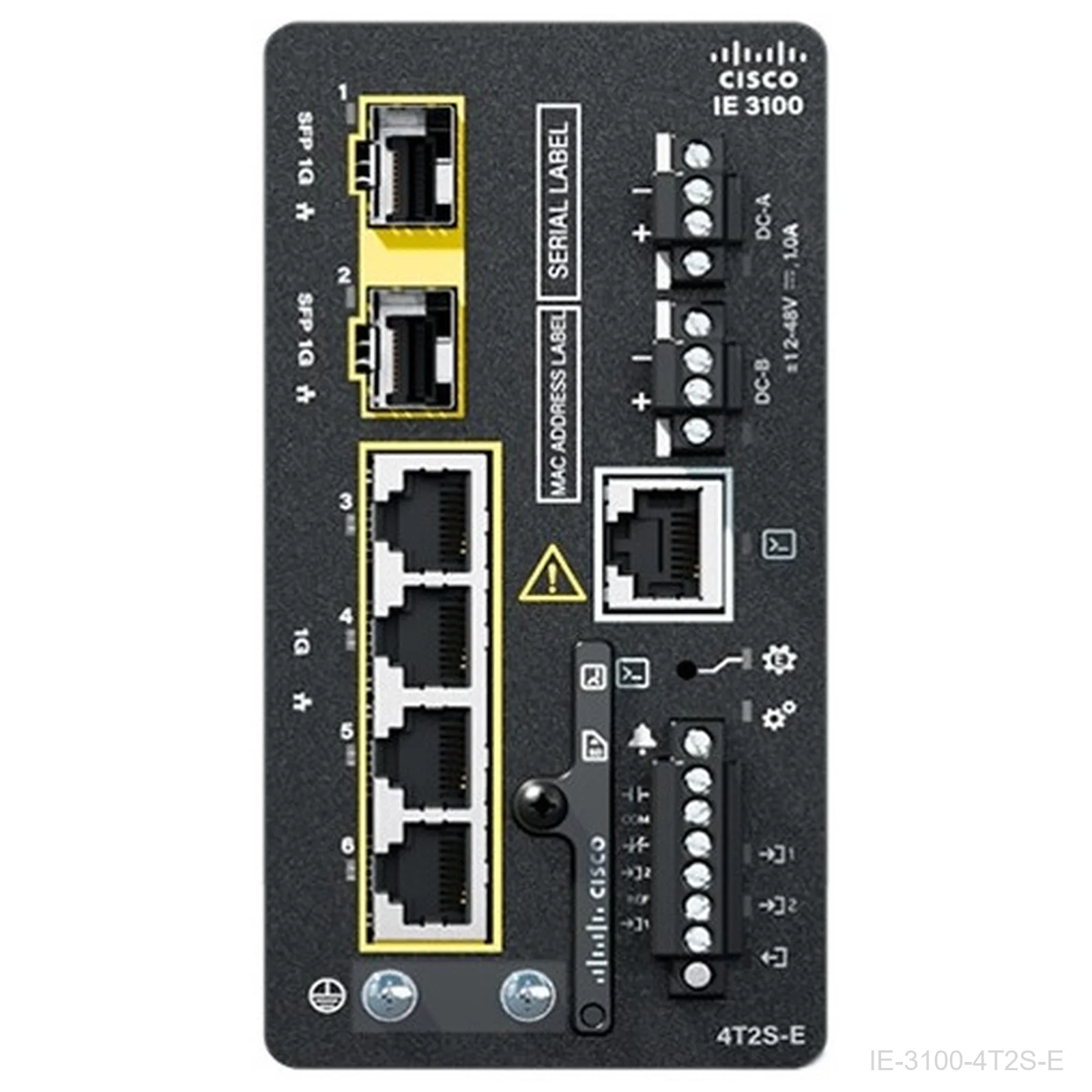 [IE-3100-4T2S-E] Cisco IE-3100-4T2S-E – Catalyst IE3100 Rugged Switch, 4 GE Copper, 2 GE SFP, Fixed, Network Essentials