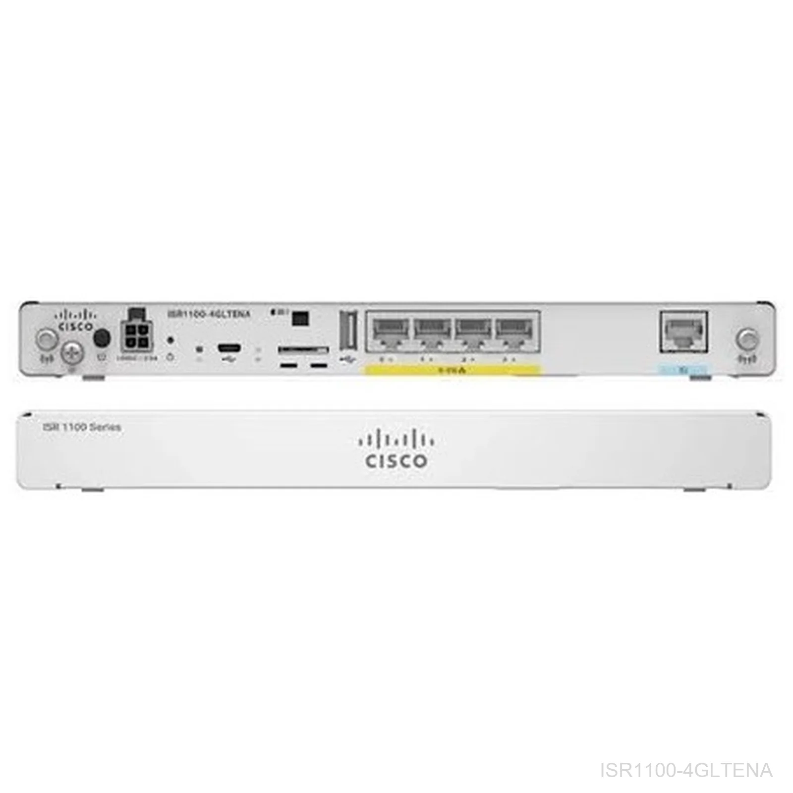 [ISR1100-4GLTENA] Cisco ISR1100-4GLTENA – ISR1100 Series SD-WAN Router, 4 Ethernet LAN/WAN Ports, 1 LTE Port, 4GB DRAM