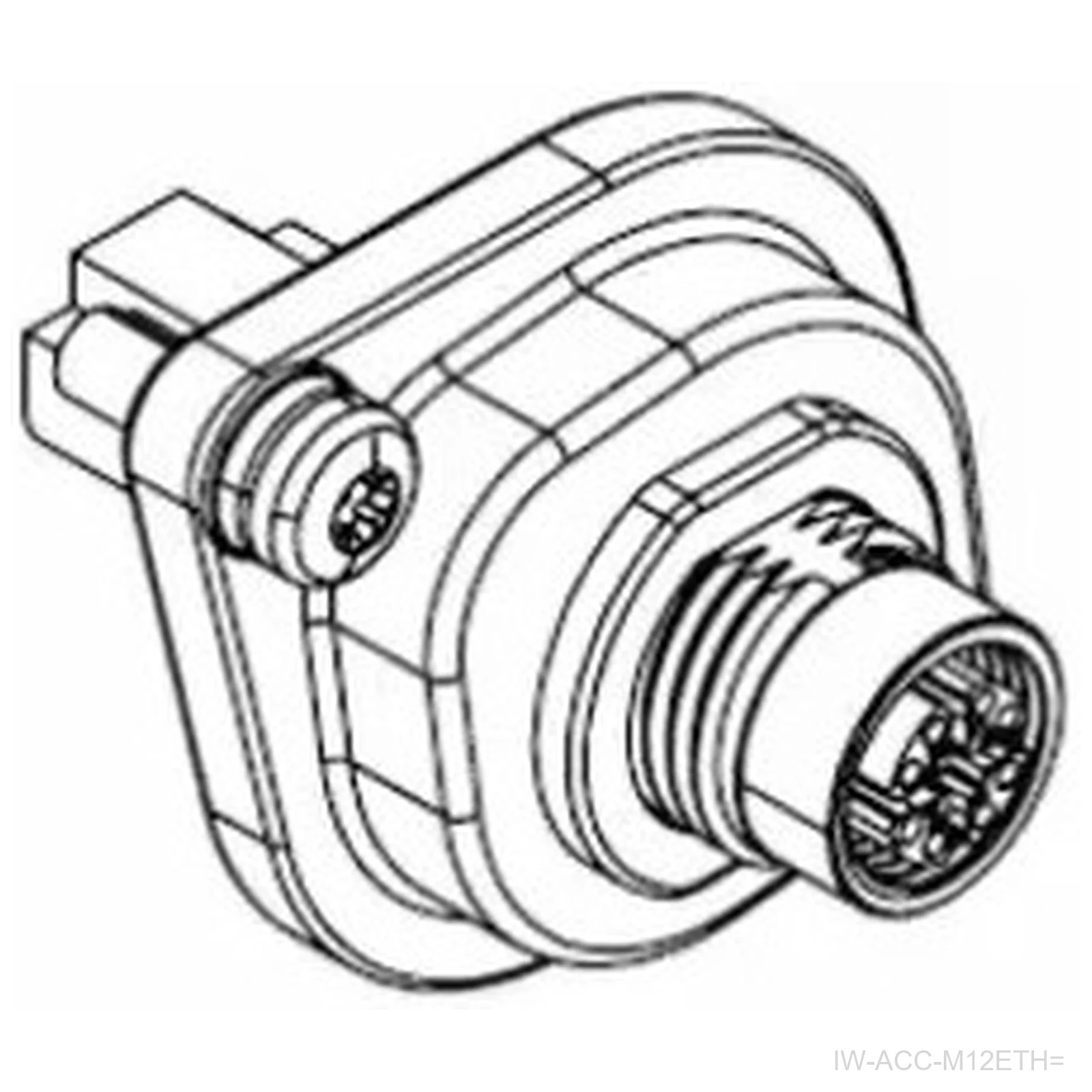 [IW-ACC-M12ETH=] Cisco IW-ACC-M12ETH= – RJ45 to M12 Adapter