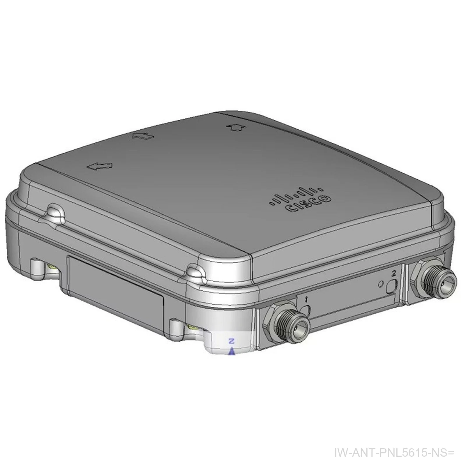 [IW-ANT-PNL5615-NS=] Cisco IW-ANT-PNL5615-NS= – Industrial Wireless 2-Port High Gain Panel Antenna