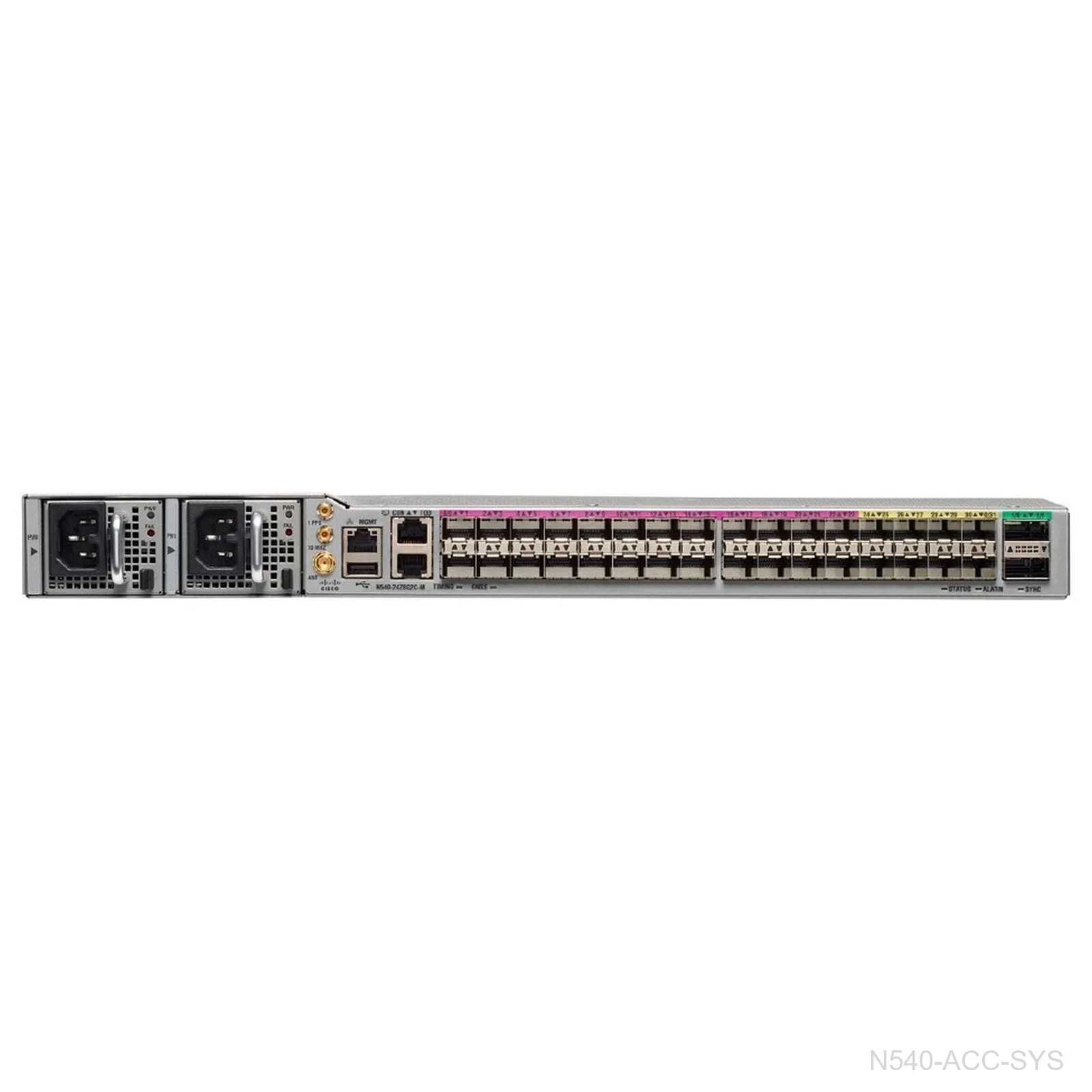 Cisco N540-ACC-SYS – NCS 540 Router, 24x 1/10G SFP+, 8x 1/10/25G SFP+/SFP28, 2x 100G QSFP28