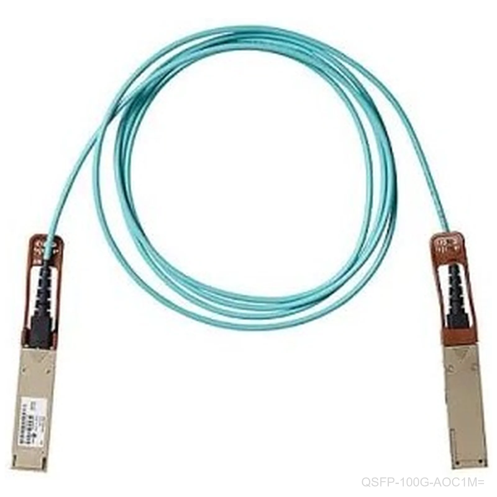 [QSFP-100G-AOC1M=] Cisco QSFP-100G-AOC1M= – 100GBASE QSFP Active Optical Cable, 1 m