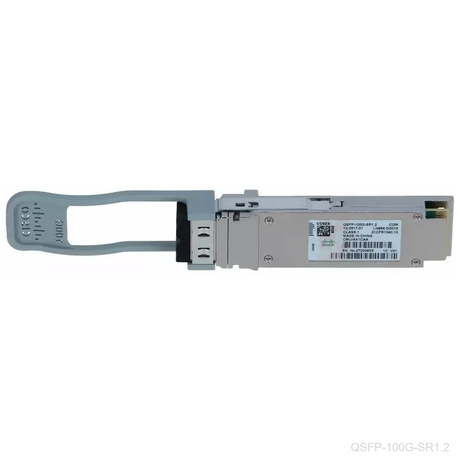 [QSFP-100G-SR1.2] Cisco QSFP-100G-SR1.2 – 100G SR1.2 BiDi QSFP Transceiver, LC, 100 m over OM4