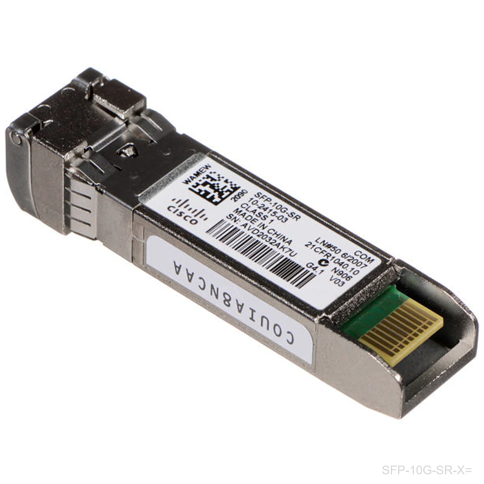 [SFP-10G-SR-X=] Cisco SFP-10G-SR-X= – 10GBASE-SR SFP Module, Extended Temperature Range