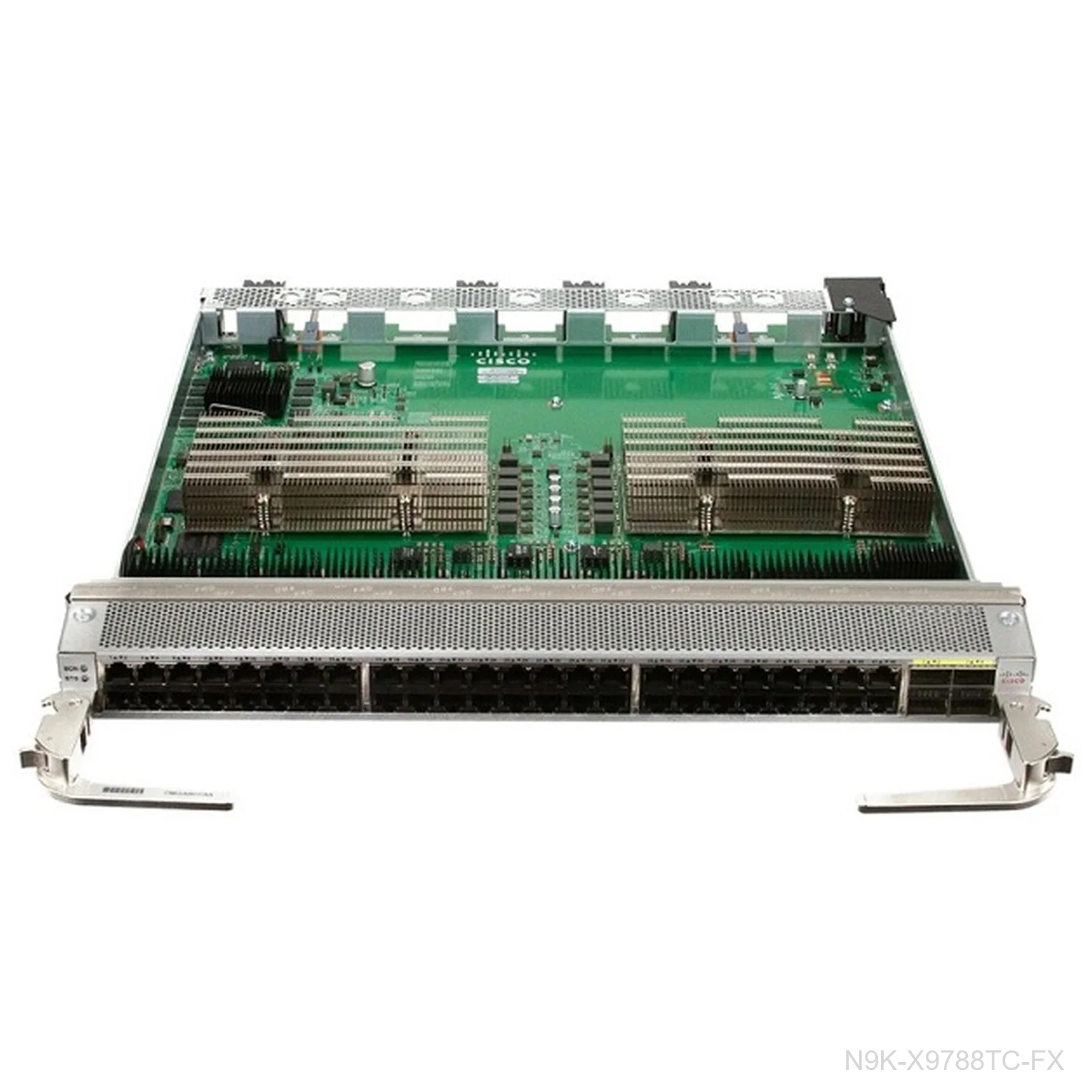 Cisco N9K-X9788TC-FX= Nexus 9500 Line Card, 48x 100M/1/10G BASE-T, 4x 40/100G QSFP28, Spare