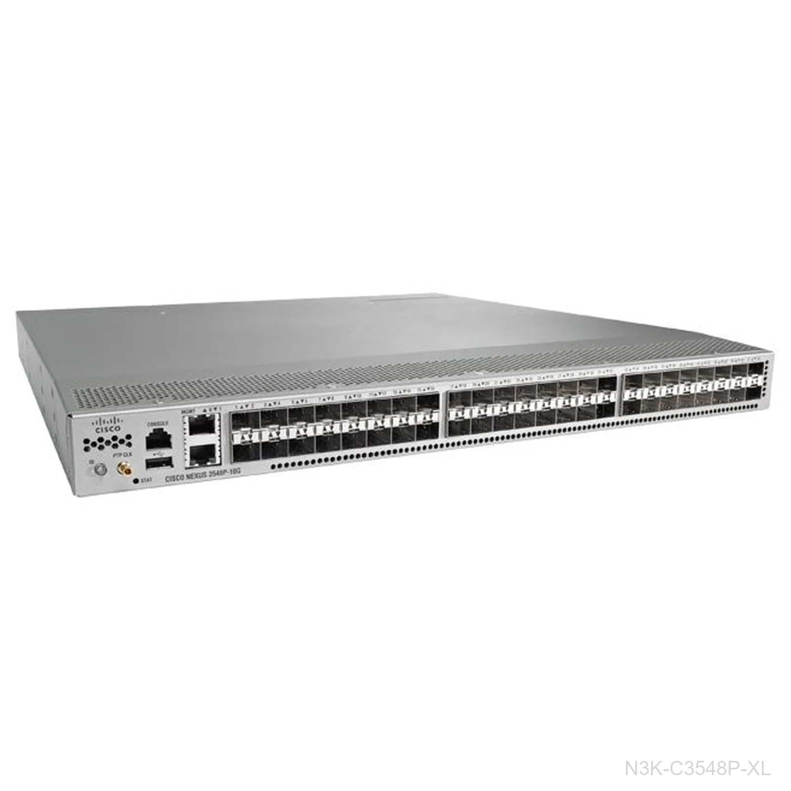 [N3K-C3548P-XL] Cisco N3K-C3548P-XL Nexus 3548-XL Switch, 48x 1/10G SFP+, 1RU, Ultra-Low Latency