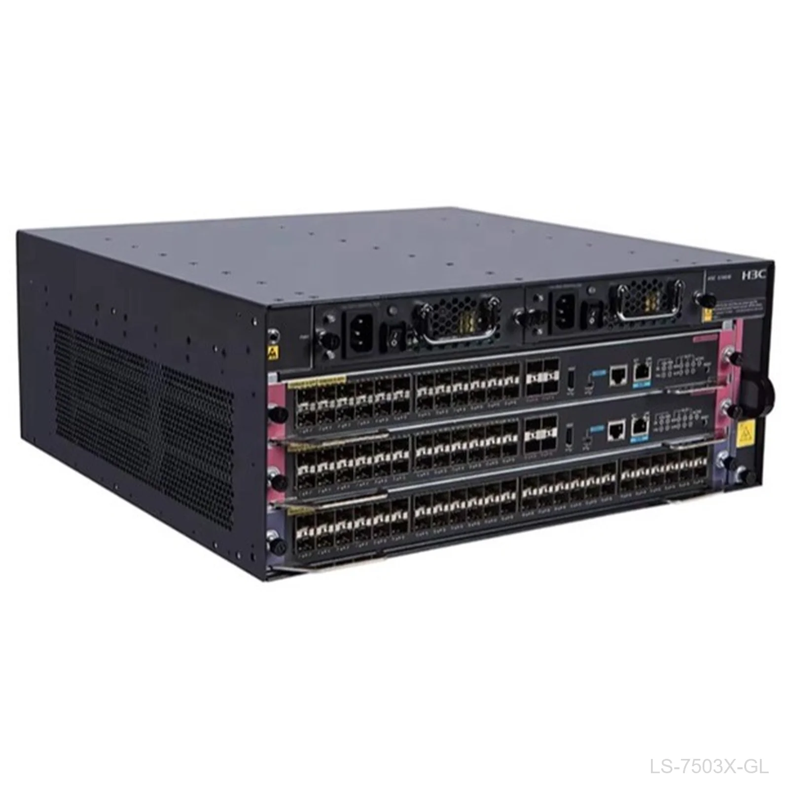 [LS-7503X-GL] H3C LS-7503X-GL Enterprise Core Switch Chassis, 2 MPU and 3 LPU Slots