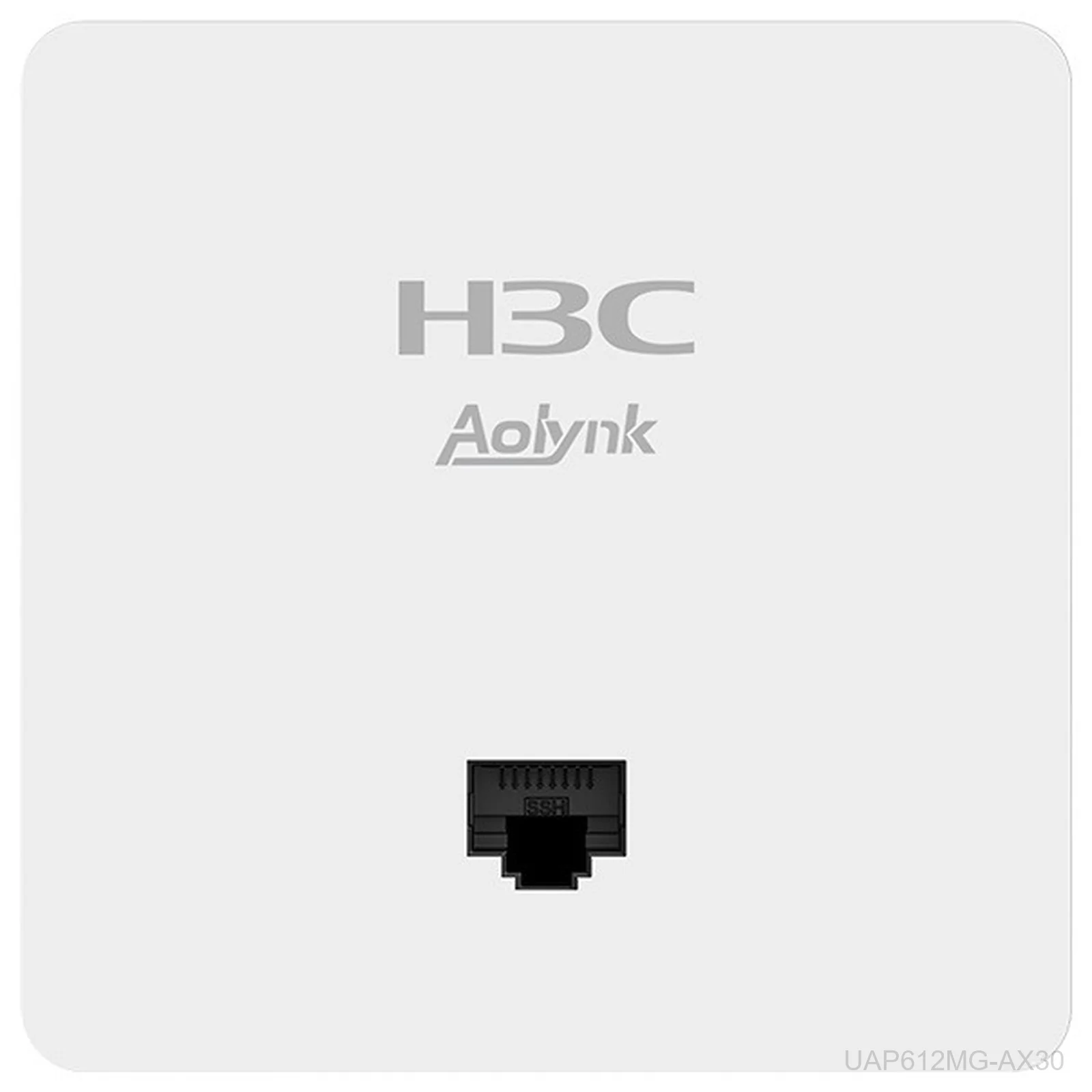 [UAP612MG-AX30] H3C UAP612MG-AX30 Aolynk Wall-Plate Wi-Fi 6 Access Point, AX3000, 2.5G Port, 9801A7VW