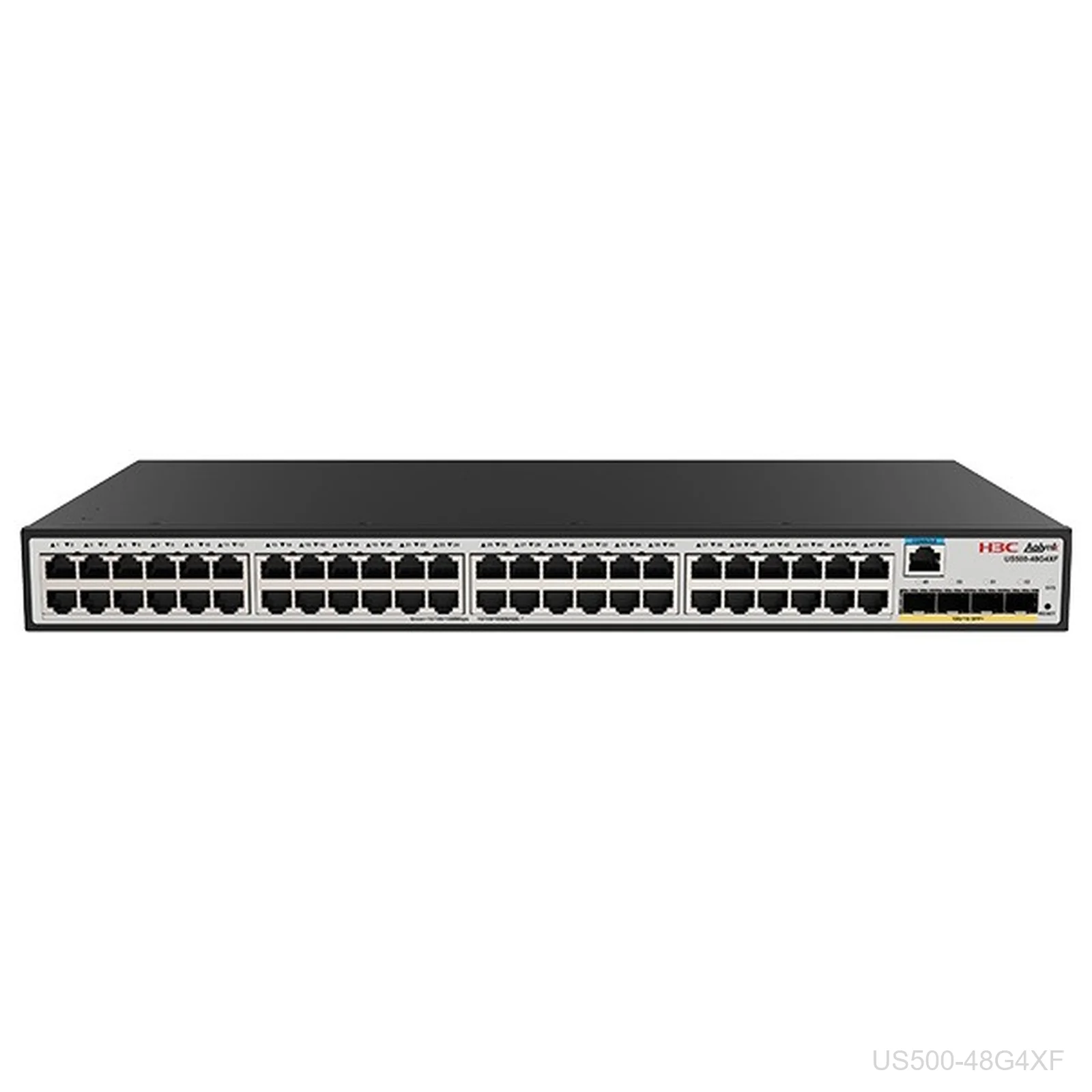 [US500-48G4XF] H3C US500-48G4XF Aolynk 48-Port Gigabit Switch, 4x 10G SFP+, 9801A8EA