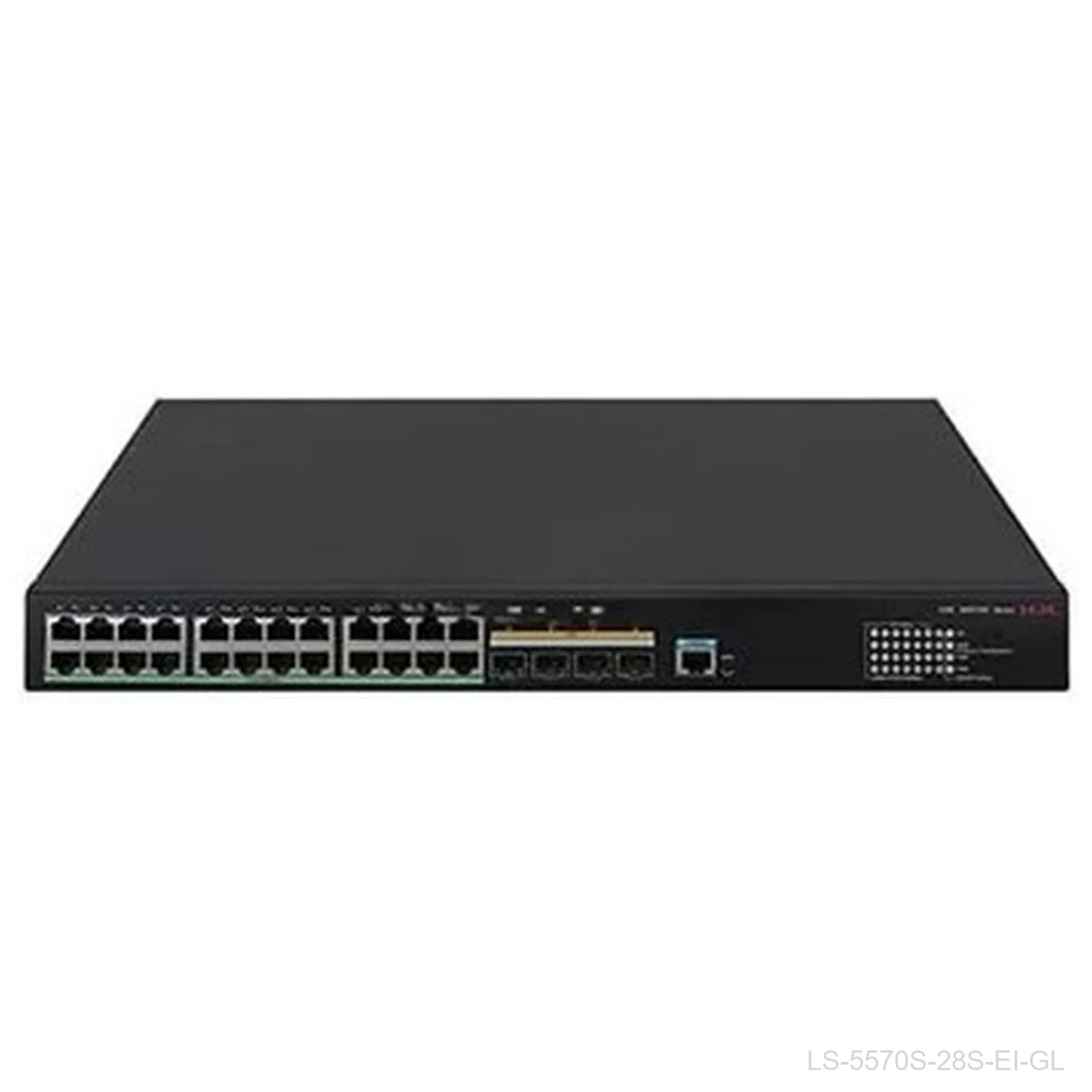 [LS-5570S-28S-EI-GL] H3C LS-5570S-28S-EI-GL 24-Port Gigabit Switch, 4x 1G/10G SFP+, No Power, 9801A3PY