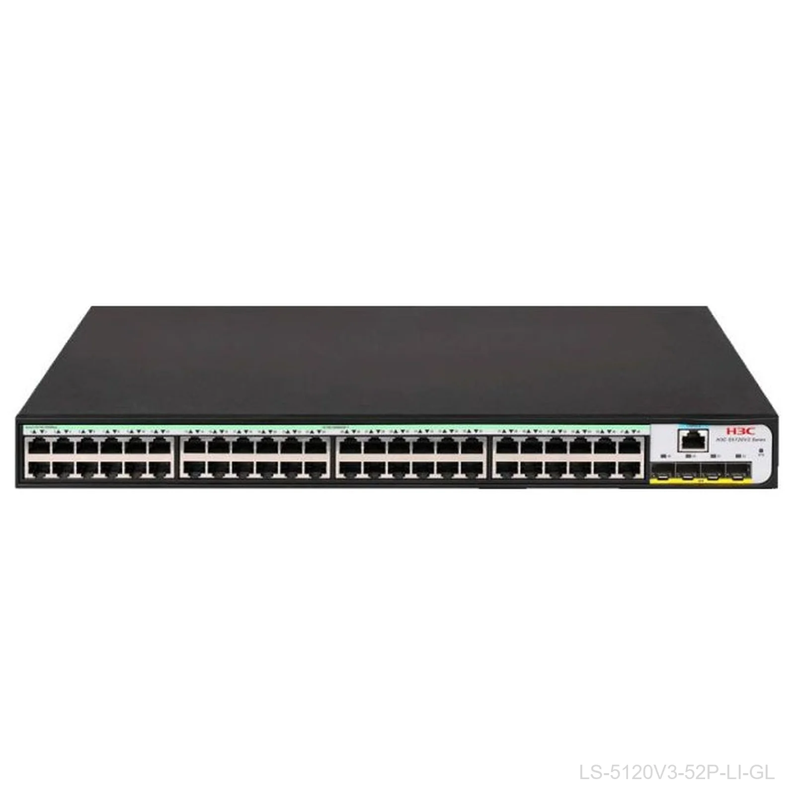 H3C LS-5120V3-52P-LI-GL 48-Port Gigabit Switch, 4x 1G SFP, 9801A41M