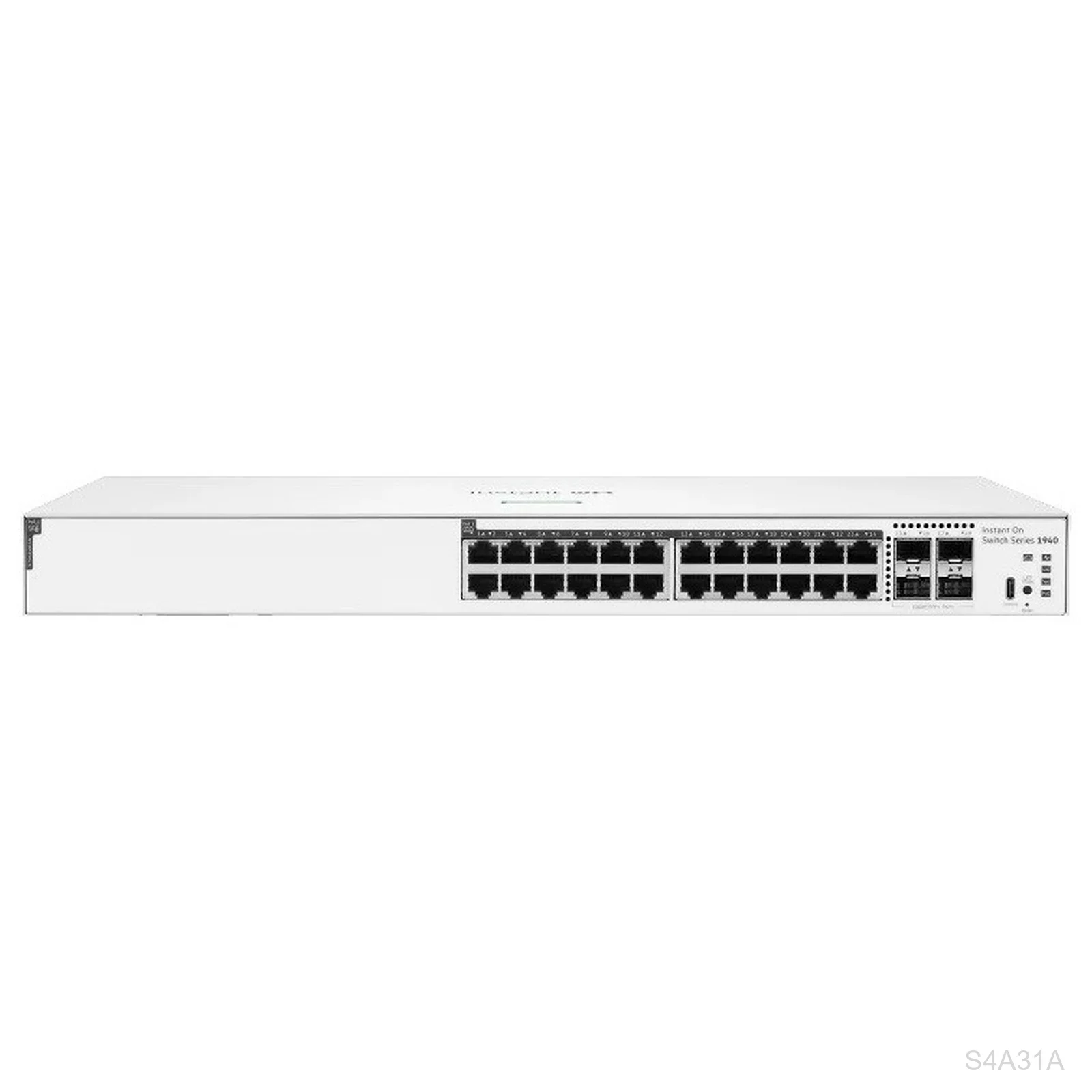 [S4A31A] HPE Networking Instant On S4A31A 1940 Series 24-Port Gigabit PoE+ Switch, 240W, 4x 10G SFP+
