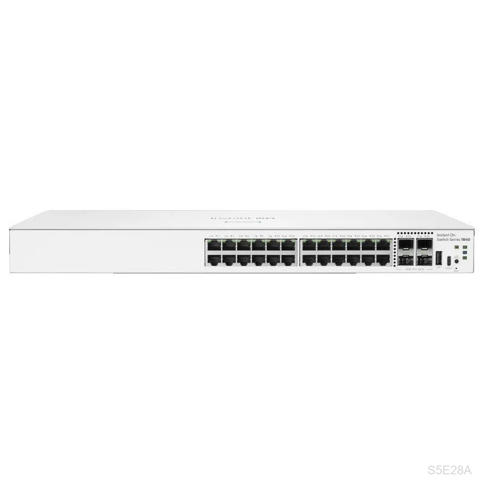 [S5E28A] HPE Networking Instant On S5E28A 1840 Series 24-Port Gigabit Switch, 4x SFP Uplink
