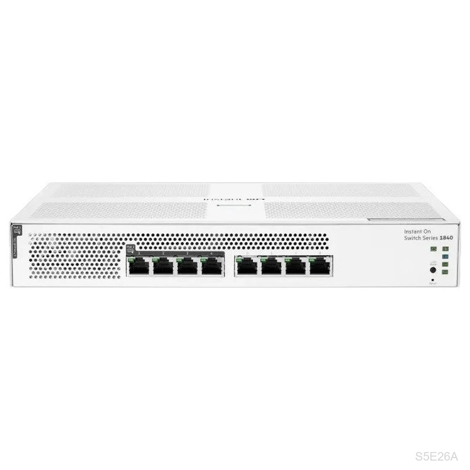 [S5E26A] HPE Networking Instant On S5E26A 1840 Series 8-Port Gigabit Switch, 4-Port PoE 65W
