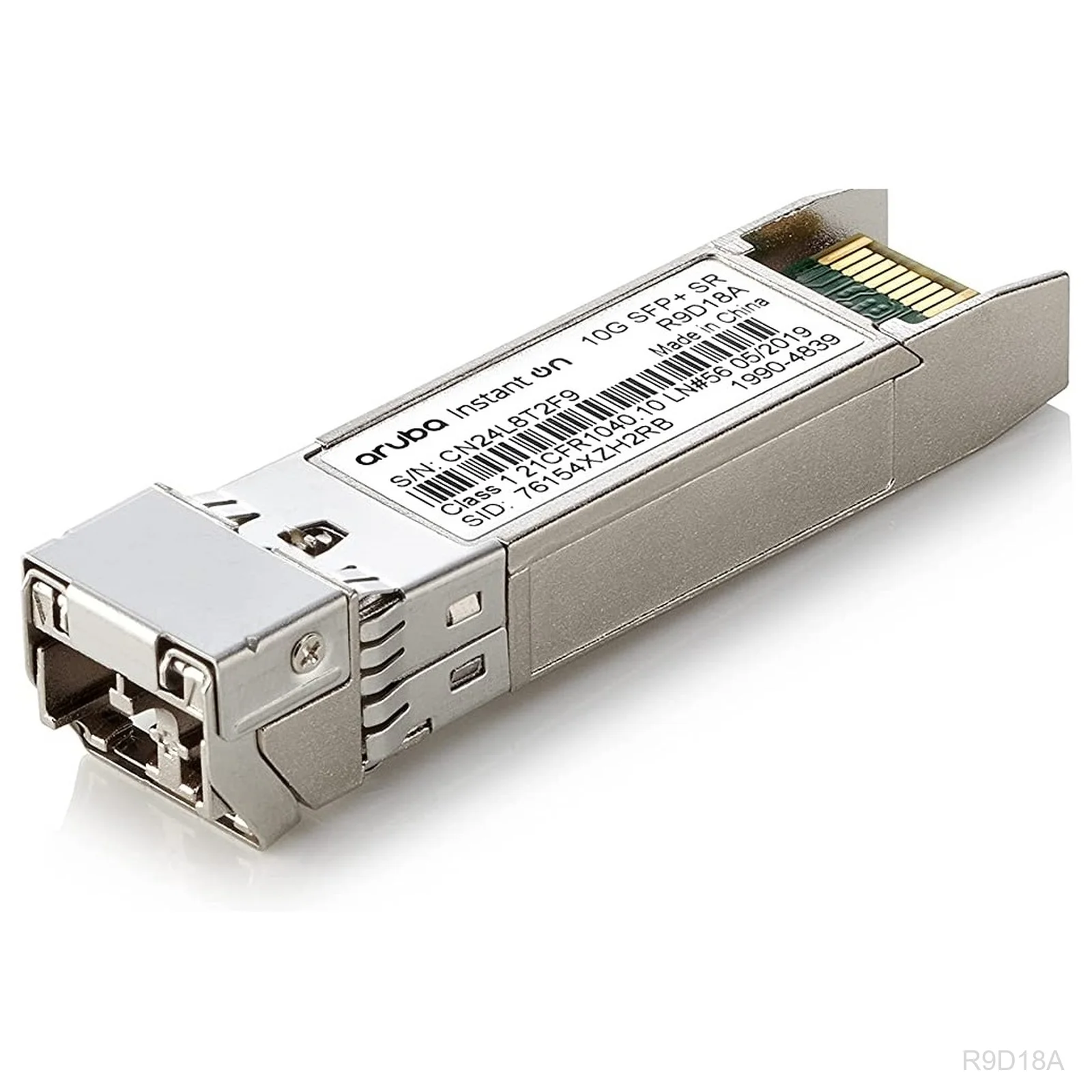 [R9D18A] HPE Networking Instant On R9D18A 10G SFP+ Transceiver, SR, 300m MMF