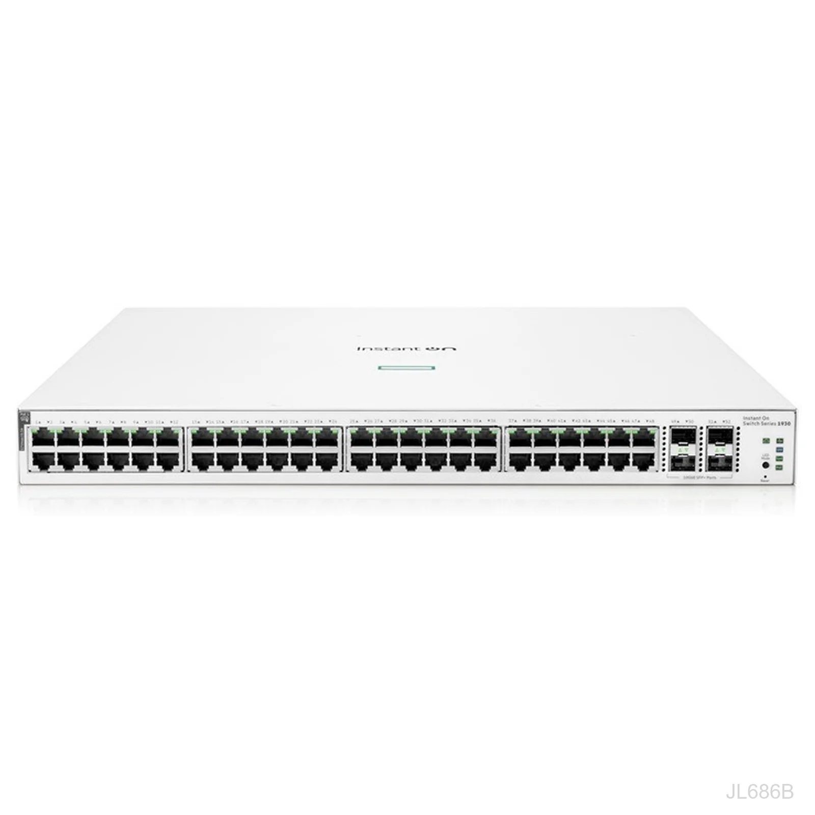 [JL686B] HPE Networking Instant On JL686B 1930 Series 48-Port Gigabit PoE+ Switch, 370W, 4x SFP+