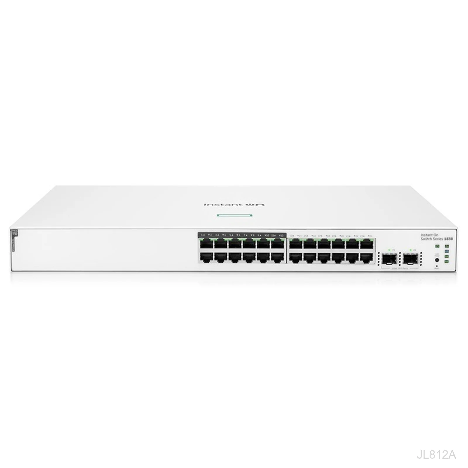 [JL812A] HPE Networking Instant On JL812A 1830 Series 24-Port Gigabit Switch, 2x SFP Uplink