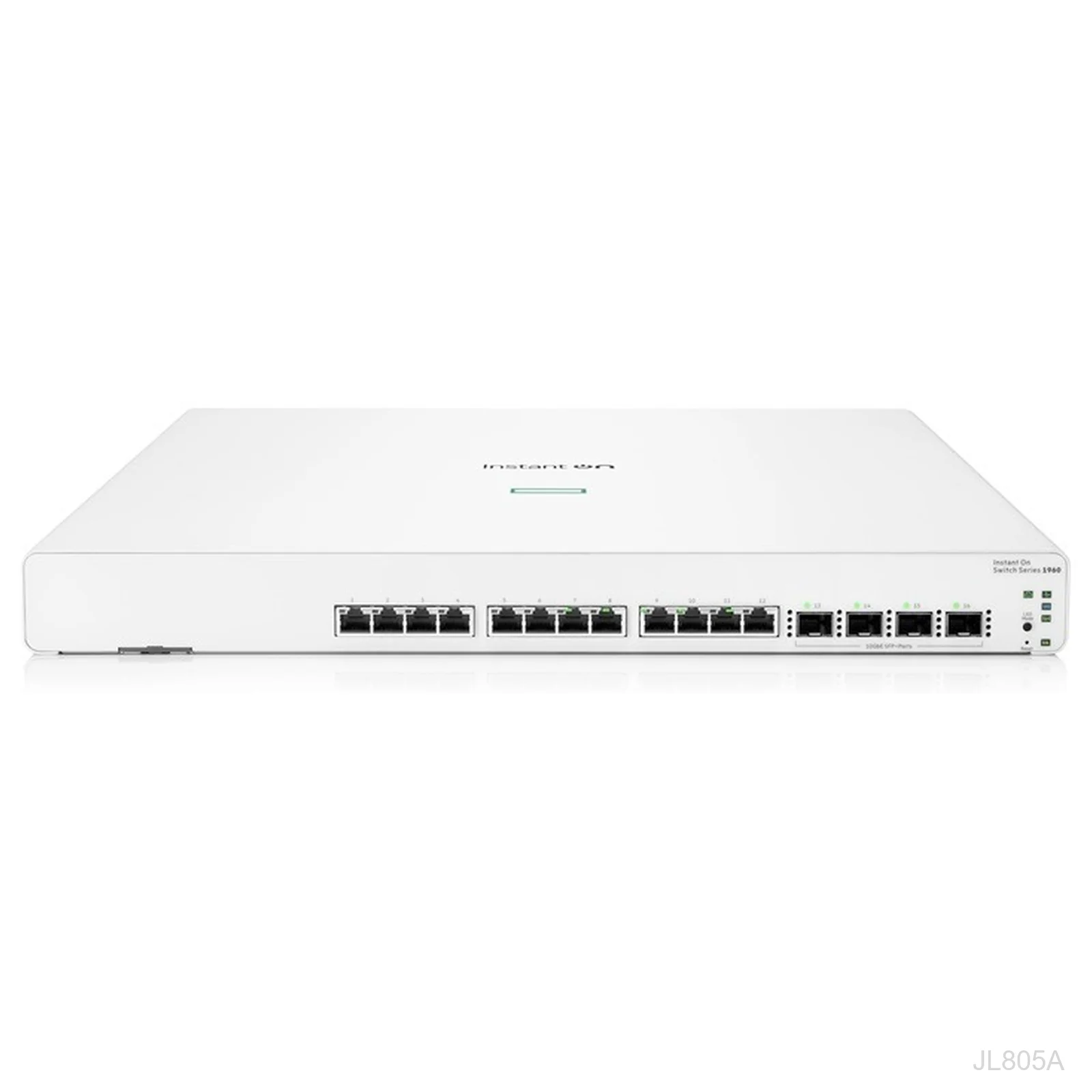 [JL805A] HPE Networking Instant On JL805A 1960 Series 12-Port 10G Switch, 4x SFP+ Uplink
