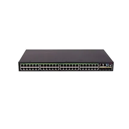 [S5135S-48FP4X-EI] H3C,48*10/100/1000BASE-T PoE Plus Ports, 4*1G/10GBASE-X SFP Plus Ports, (AC)