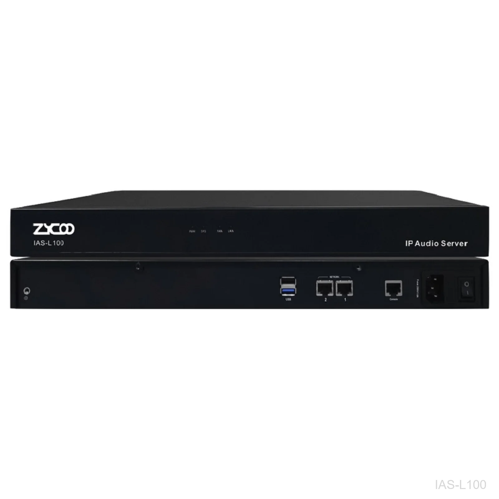 [IAS-L100] ZYCOO IAS-L100 IP Audio Server, 100 SIP Endpoint Licences