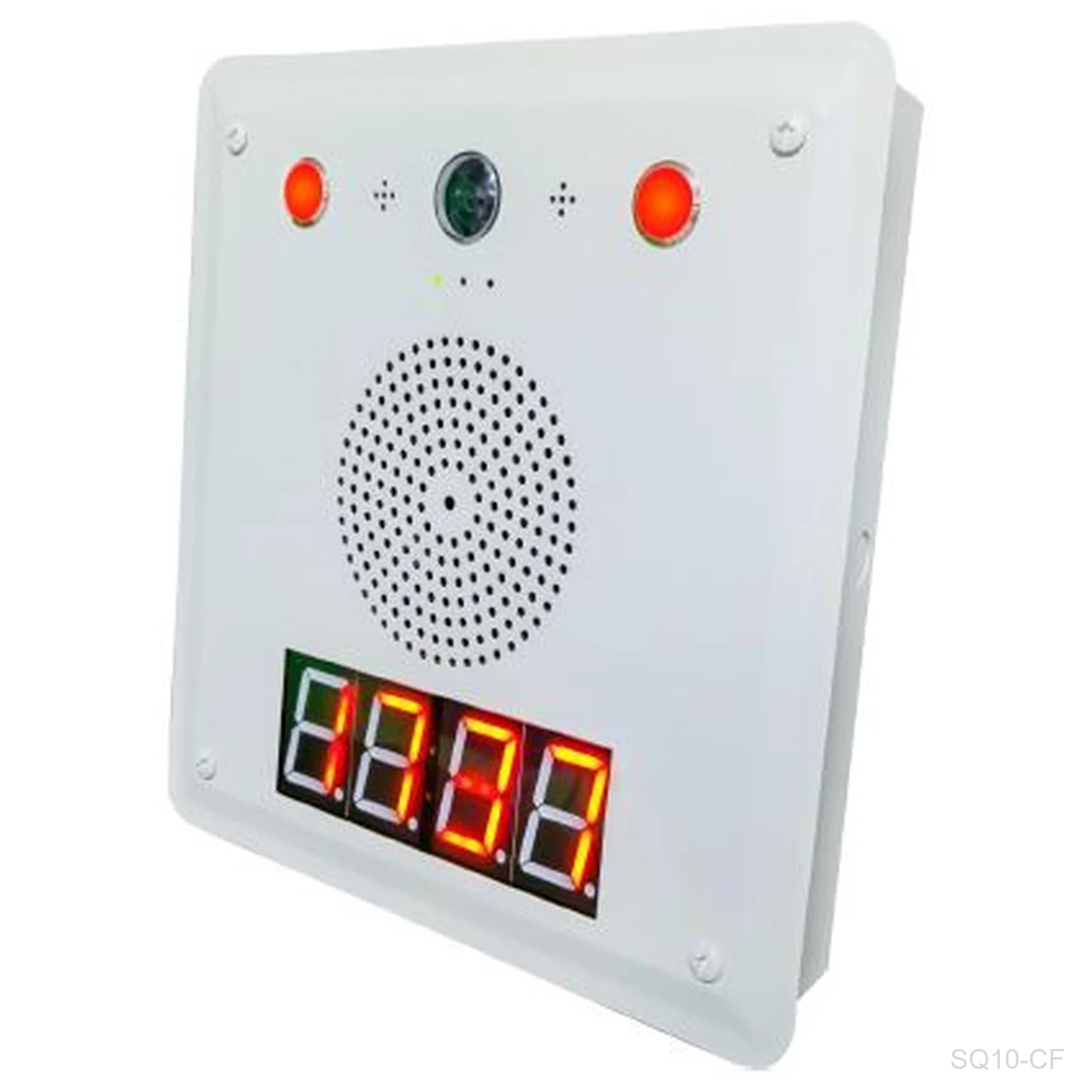[SQ10-CF] ZYCOO SQ10-CF Network Square Speaker, Flush Mount, with Timer