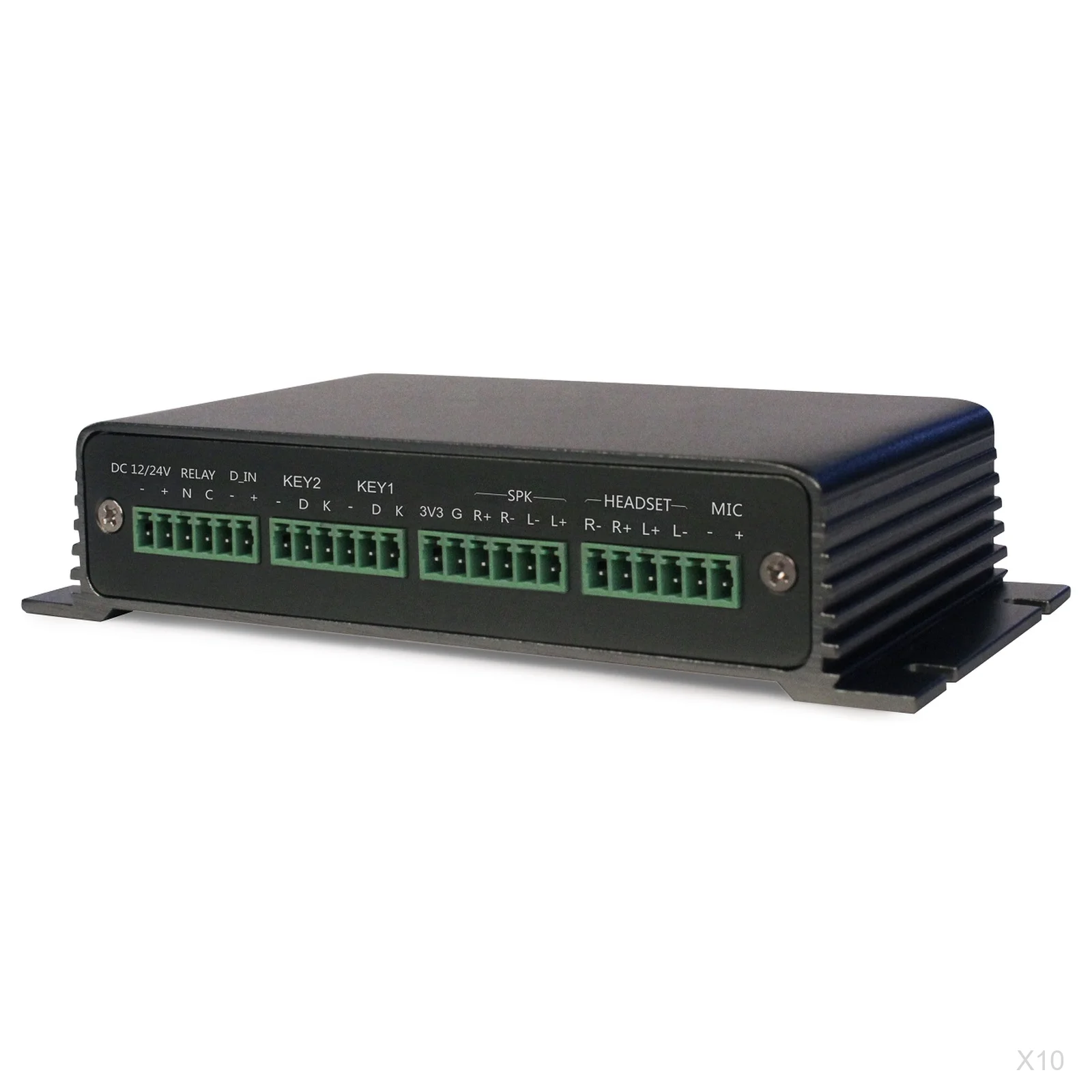 [X10] ZYCOO X10 SIP Paging Gateway, Amplifier Output 2 x 10W
