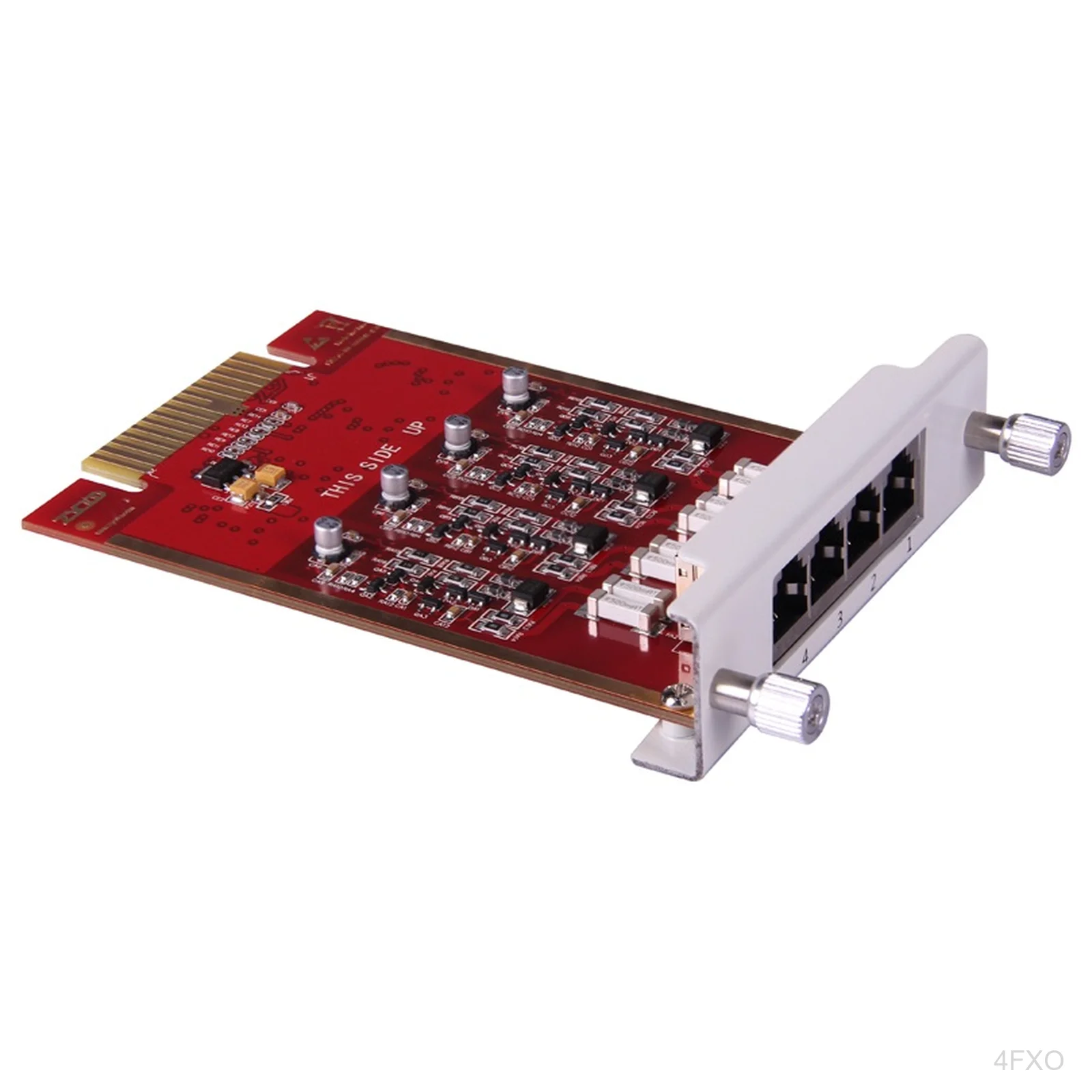 [4FXO] ZYCOO 4FXO FXO Module, 4-Port Interface