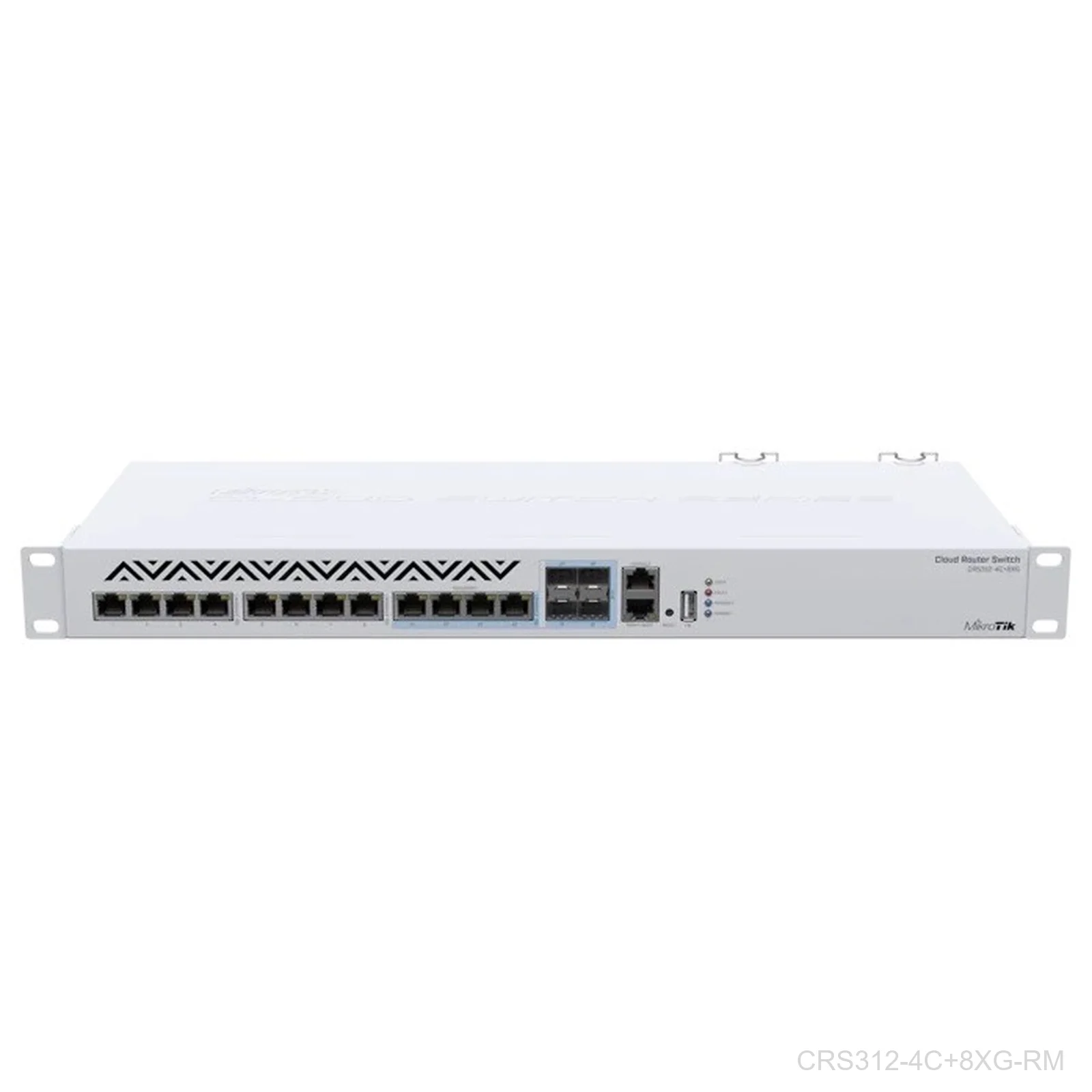 Mikrotik,Cloud Router Switch 312-4C+8XG-RM with 8 x 1G/2.5G/5G/10G RJ45 Ethernet LAN, 4x Combo ports