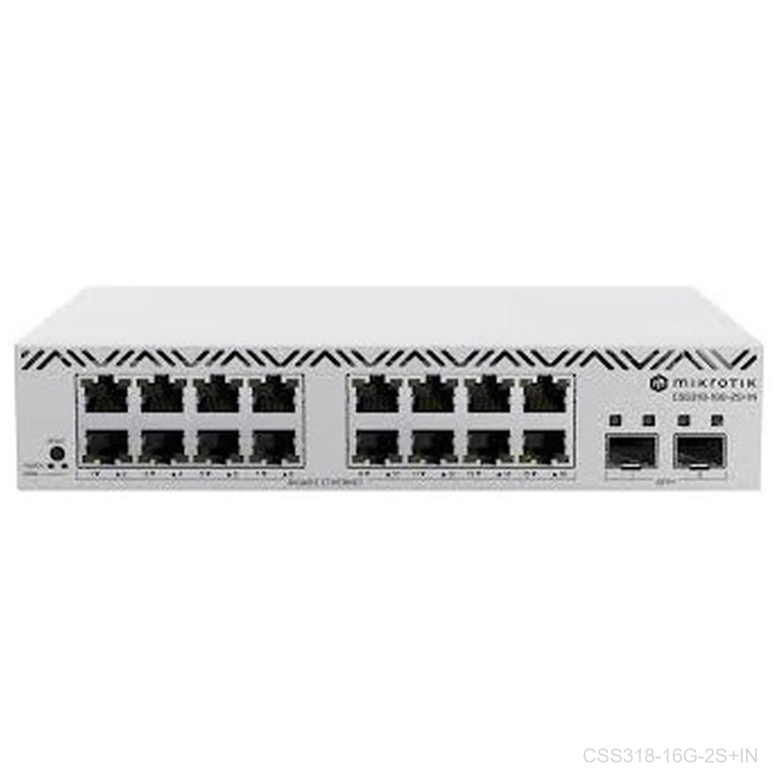 [CSS318-16G-2S+IN] MikroTik CSS318-16G-2S+in Managed Network Switch, 16 Gigabit Ethernet Ports, 2 SFP+ Ports