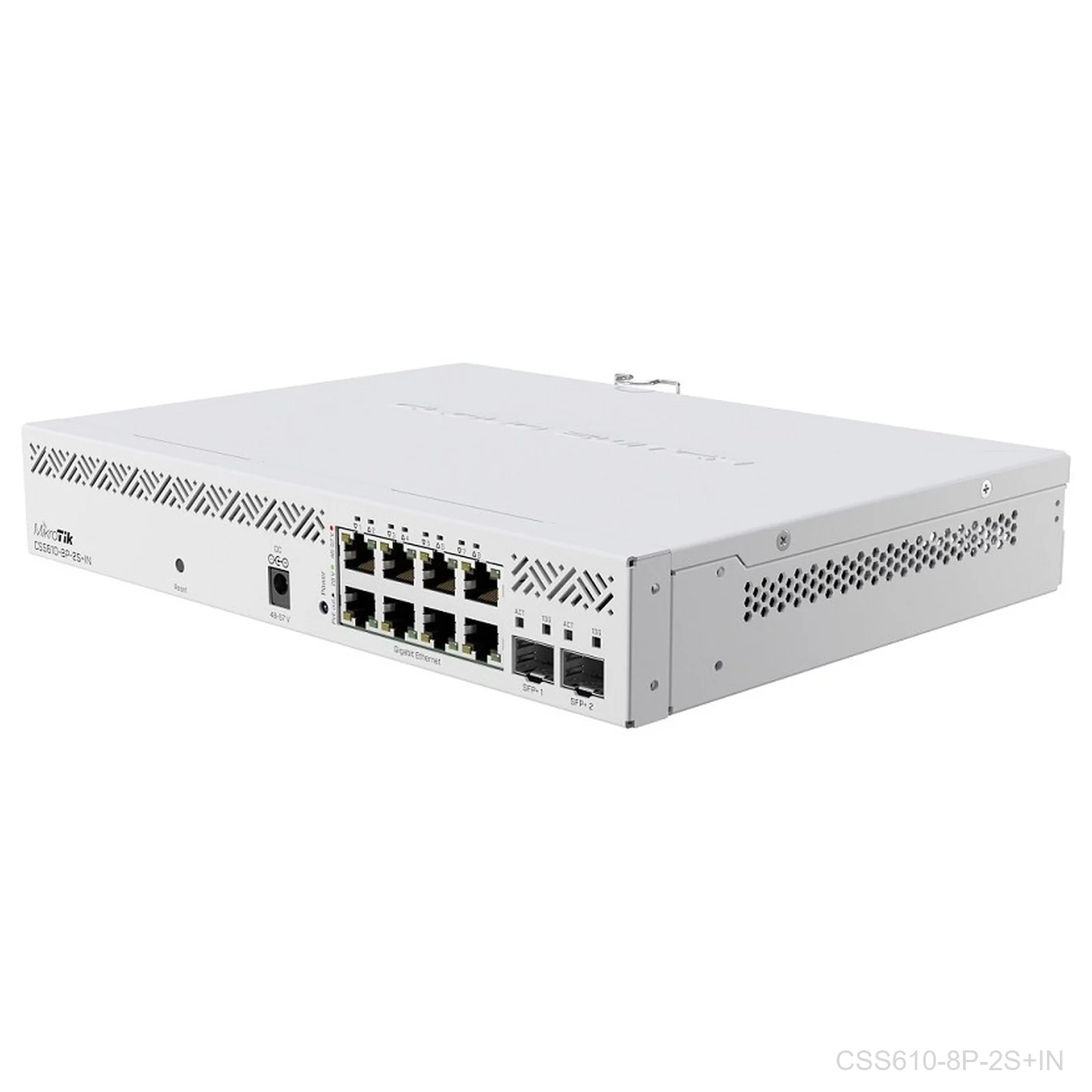 [CSS610-8P-2S+IN] Mikrotik,8x Gigabit PoE-out ports and 2x 10 Gigabit SFP+ ports.